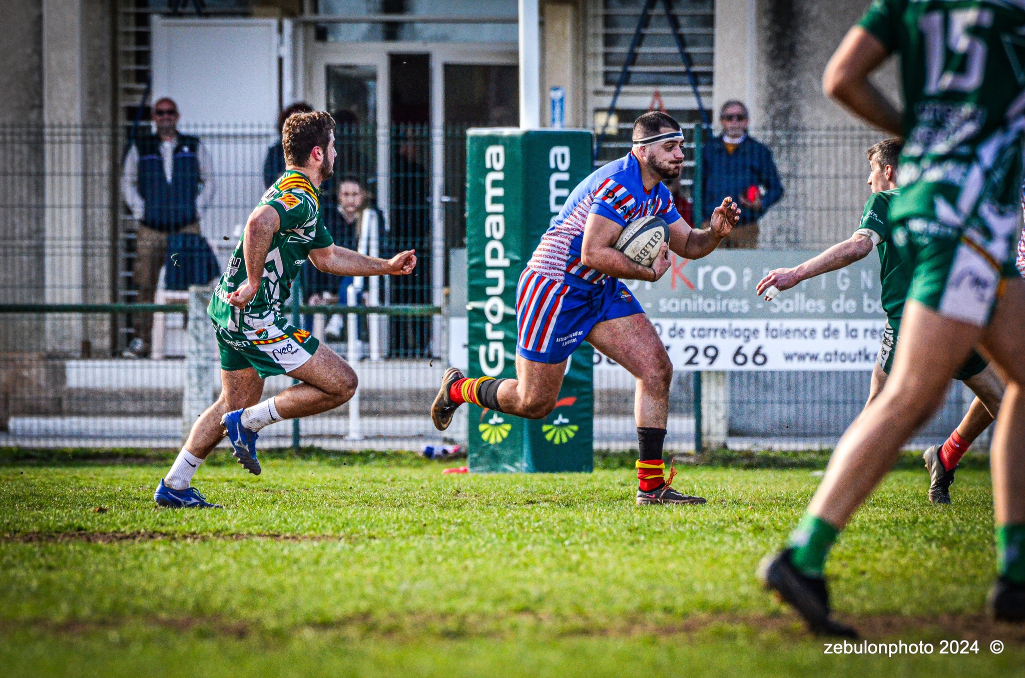  SCAR ESC-BAC - US Thuirinoise - Rugby - Fed3 2024 - SCAR ESC-BAC vs US Thuirinoise - P   (#F324SEBUSTP03) Photo by: Photo Zebulon | Siuxy Sports 2024-03-09