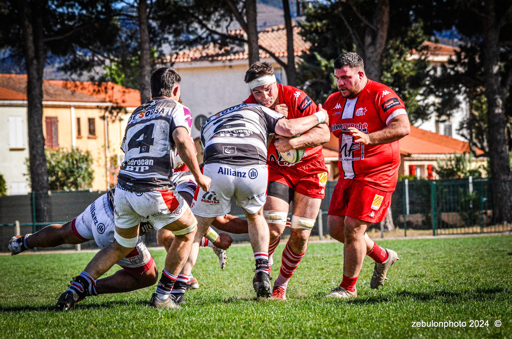  Étoile Sportive Catalane - Football Club Villefranchois - Lauragais - Rugby - FFR -  Fed 2 2024 - Etoile Sportive Catalane vs FC Villefranchois (#FFR24F2ESCFCV03) Photo by: Photo Zebulon | Siuxy Sports 2024-03-23