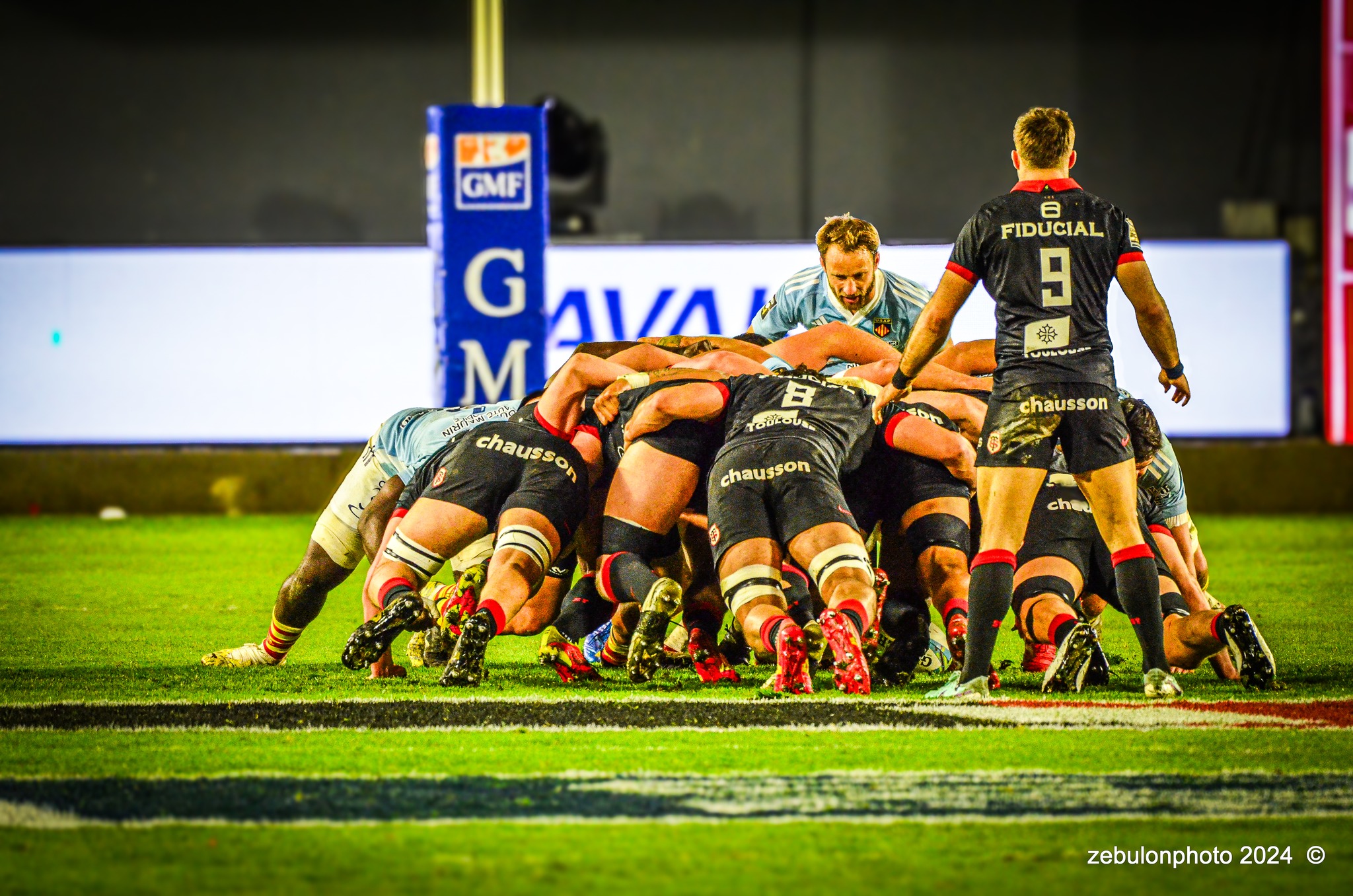  US Arlequins Perpignanais - RC Toulonnais - Rugby - TOP 14 - Perpignan (27) vs (17) RC Toulonnais (#TOP1424USAPRCT03) Photo by: Photo Zebulon | Siuxy Sports 2024-03-09