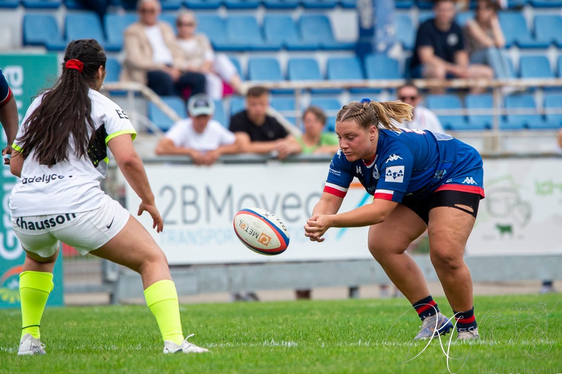  FC Grenoble Rugby - Stade Toulousain - Rugby - FFR 2024 Élite 1 F - FC Grenoble Amazones (23) vs (17) Stade Toulousain (#FFR24EL1FFCGST05) Photo by: Karine Valentin | Siuxy Sports 2024-05-12