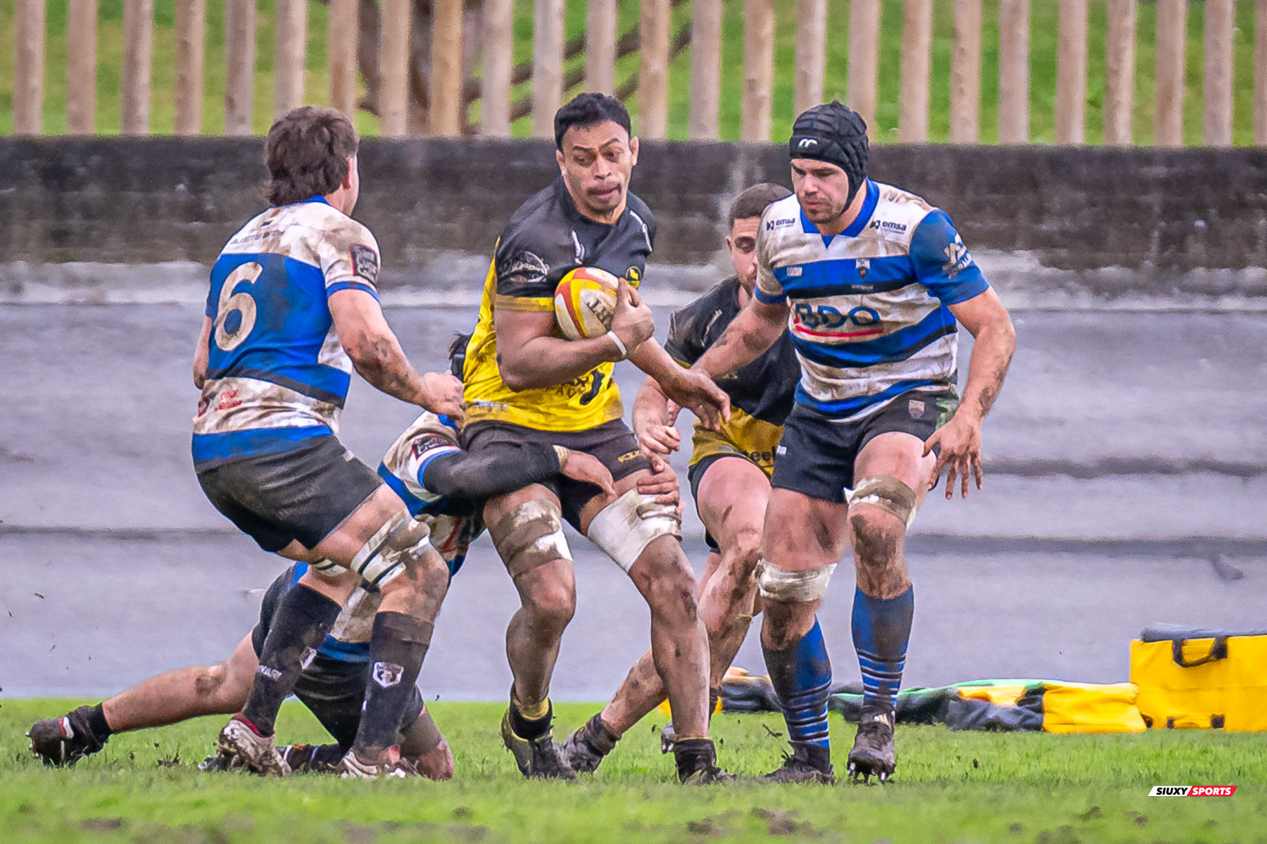 Santi CLAPÉS - Anthony MATOTO -  Getxo Artea Rugby Taldea - Club de Rugby Sant Cugat - Rugby - Élite Div Honor B masculina - Getxo (17) vs (5) Sant Cugat (#E24DBMGETSC03) Photo by: Fredy Monfoto | Siuxy Sports 2024-03-03