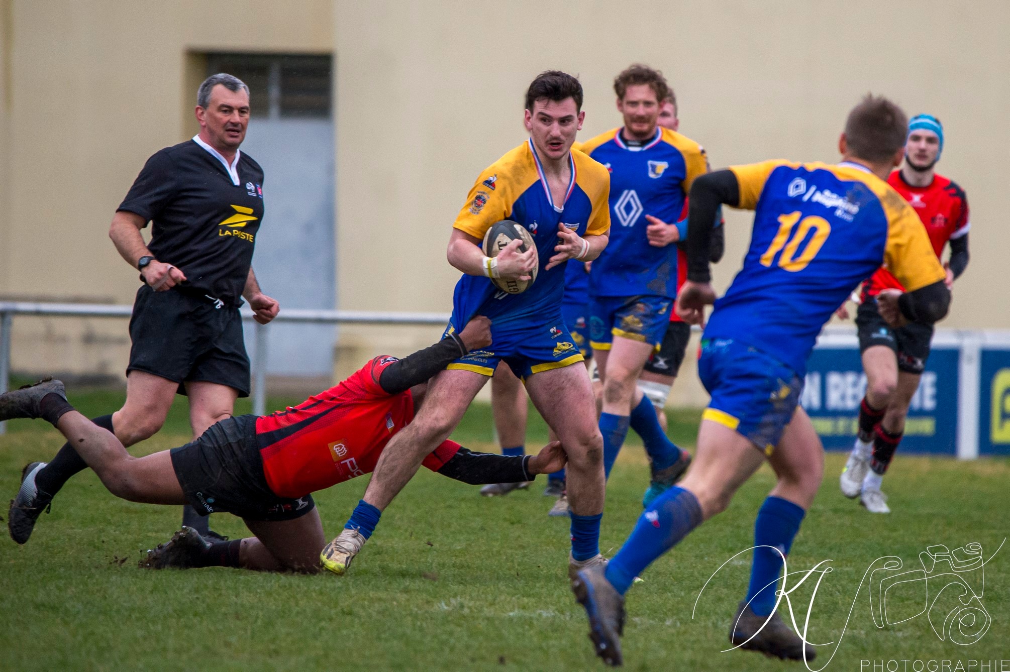  US Deux Ponts - US Renage Rives Rugby - Rugby - Fed2 2024 - US Deux Ponts vs Renage Rives (#F224US2PRRR03) Photo by: Karine Valentin | Siuxy Sports 2024-03-03