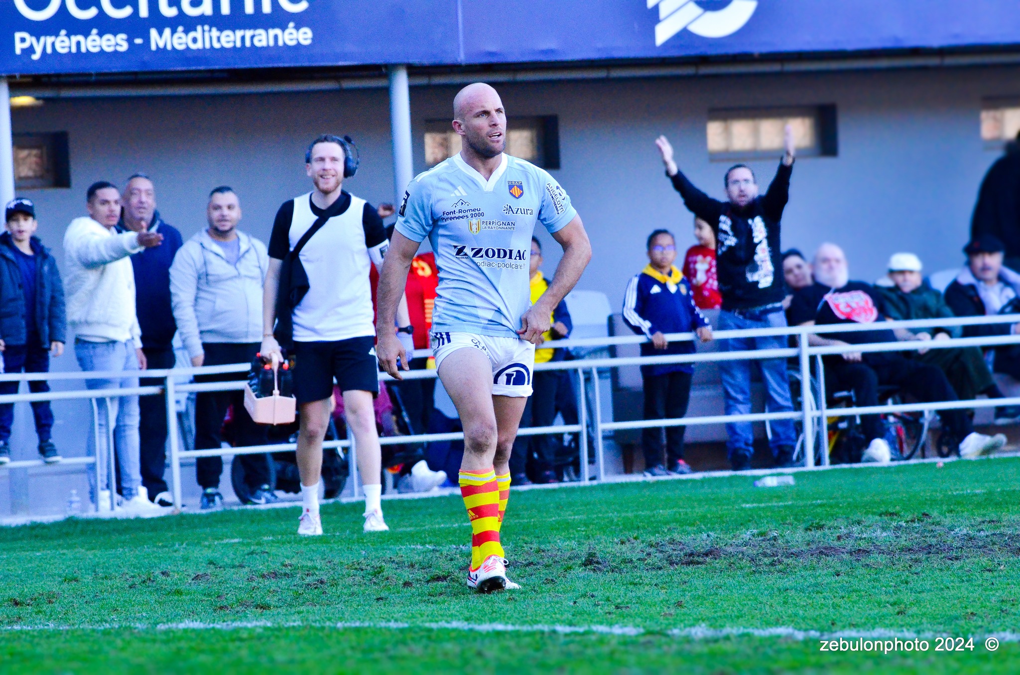  US Arlequins Perpignanais - Racing 92 - Rugby - TOP 14 - Perpignan (26) vs (5) Racing 92 (#TOP1424USAPR9202) Photo by: Photo Zebulon | Siuxy Sports 2024-02-03