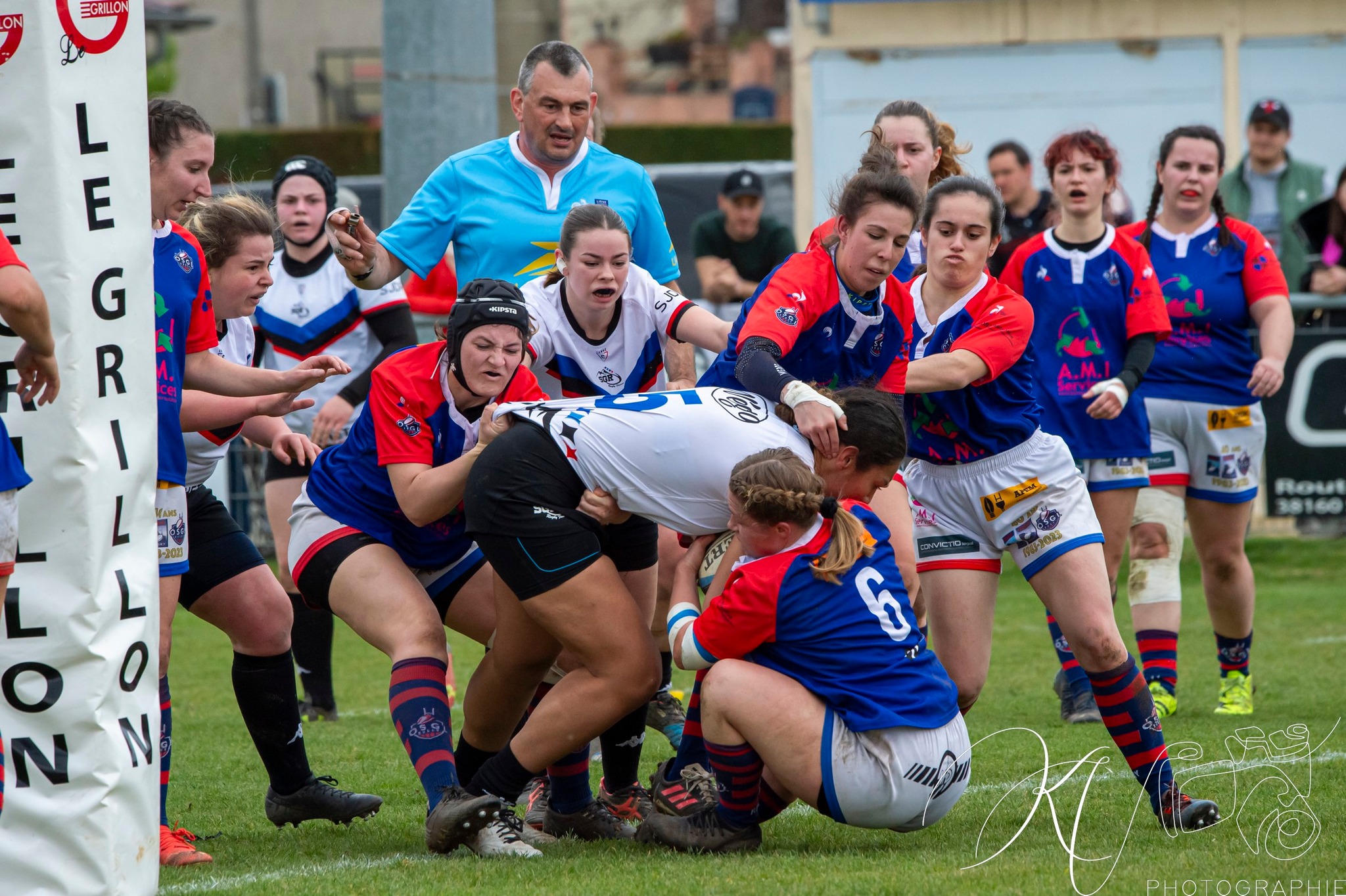  Sud Gresivaudan Rugby - Olympique Saint Genis Laval Rugby - Rugby - 2024 Fém - Sud Gresivaudan vs Olympique Saint-Genis-Laval (#2024FSGROSGL03) Photo by: Karine Valentin | Siuxy Sports 2024-03-17