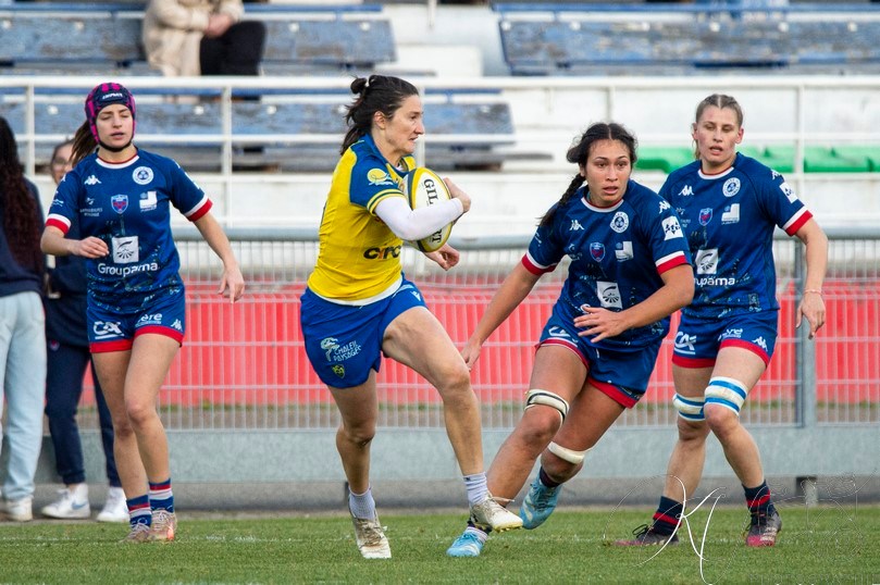  ASM Romagnat rugby féminin - FC Grenoble Rugby - Rugby - FFR 2024 Elite 1 Fém - ASM Romagnat (32) vs (8) Amazones FC Grenoble  (#FFR24E1FASMRFCG11) Photo by: Karine Valentin | Siuxy Sports 2024-11-17