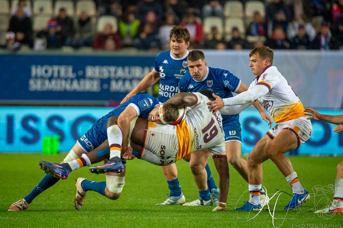  FC Grenoble Rugby - Soyaux Angoulême - Rugby - FFR 2024 - Pro D2 - FC Grenoble Rugby (37) vs (7) Soyaux Angouleme (#PD224PD2FCGSO11) Photo by: Karine Valentin | Siuxy Sports 2024-11-15