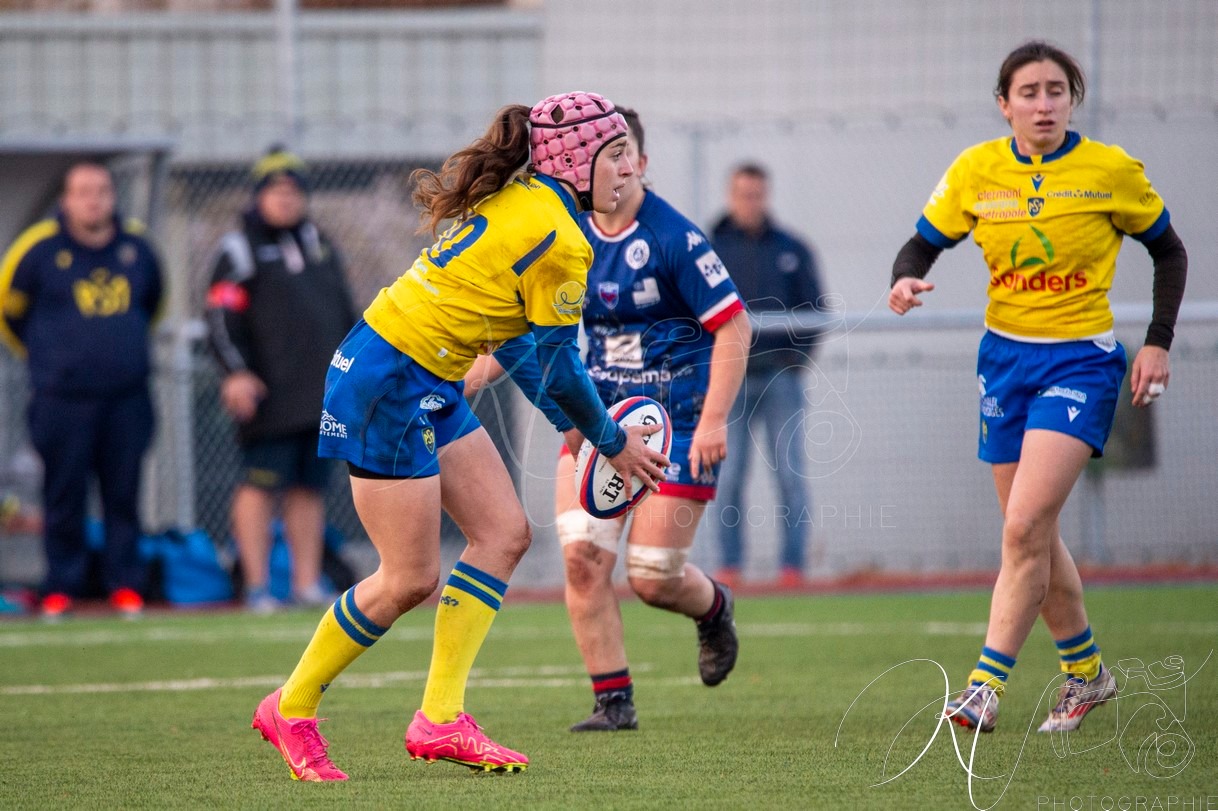  FC Grenoble Rugby - ASM Romagnat rugby féminin - Rugby - FFR 2024 - Réserve Élite - FCG Amazones vs ASM Romagnat (#FFR24REFCGASMR11) Photo by: Karine Valentin | Siuxy Sports 2024-11-30