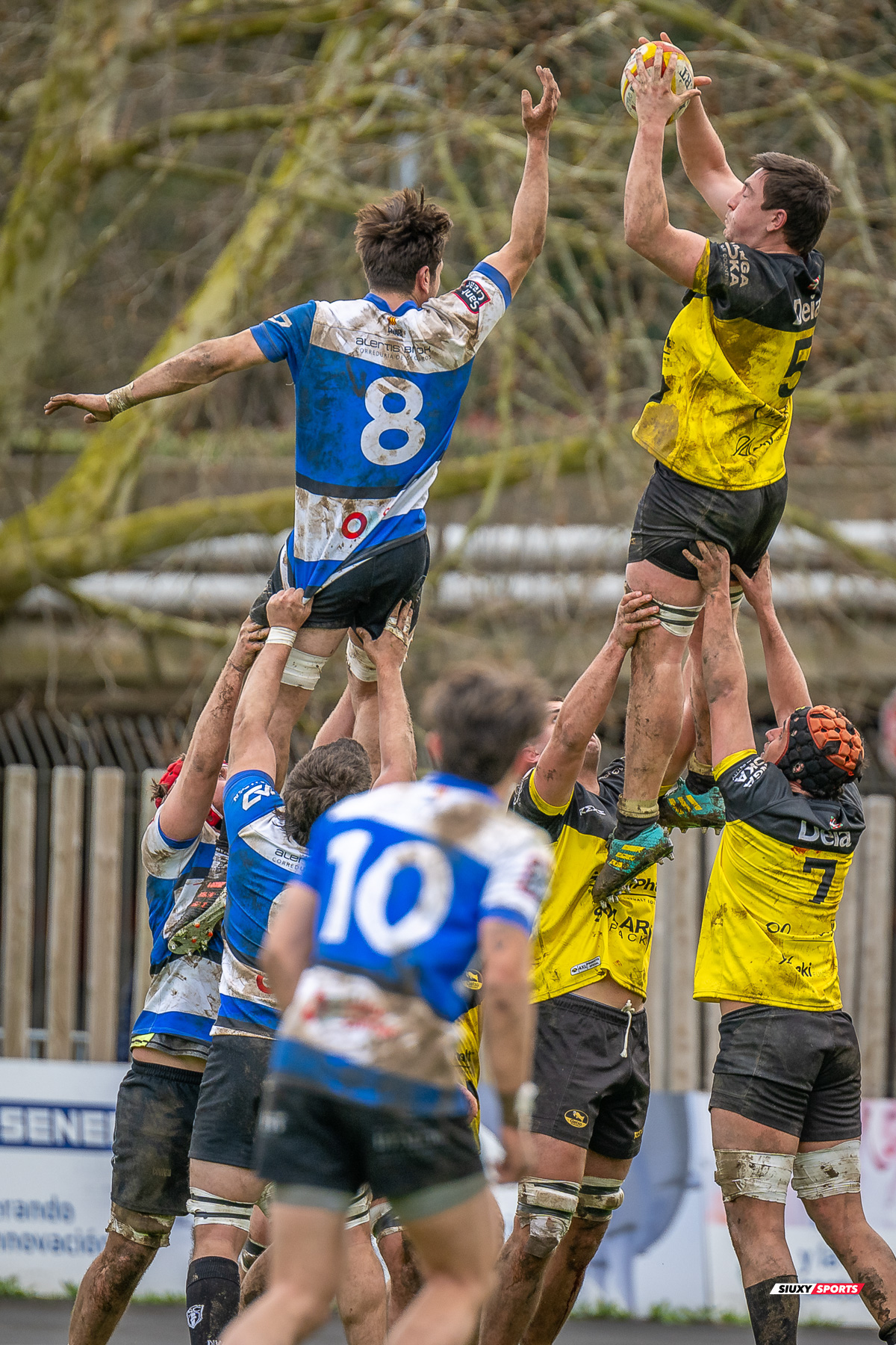 Xabier IRADI PORSET -  Getxo Artea Rugby Taldea - Club de Rugby Sant Cugat - Rugby - Élite Div Honor B masculina - Getxo (17) vs (5) Sant Cugat (#E24DBMGETSC03) Photo by: Fredy Monfoto | Siuxy Sports 2024-03-03