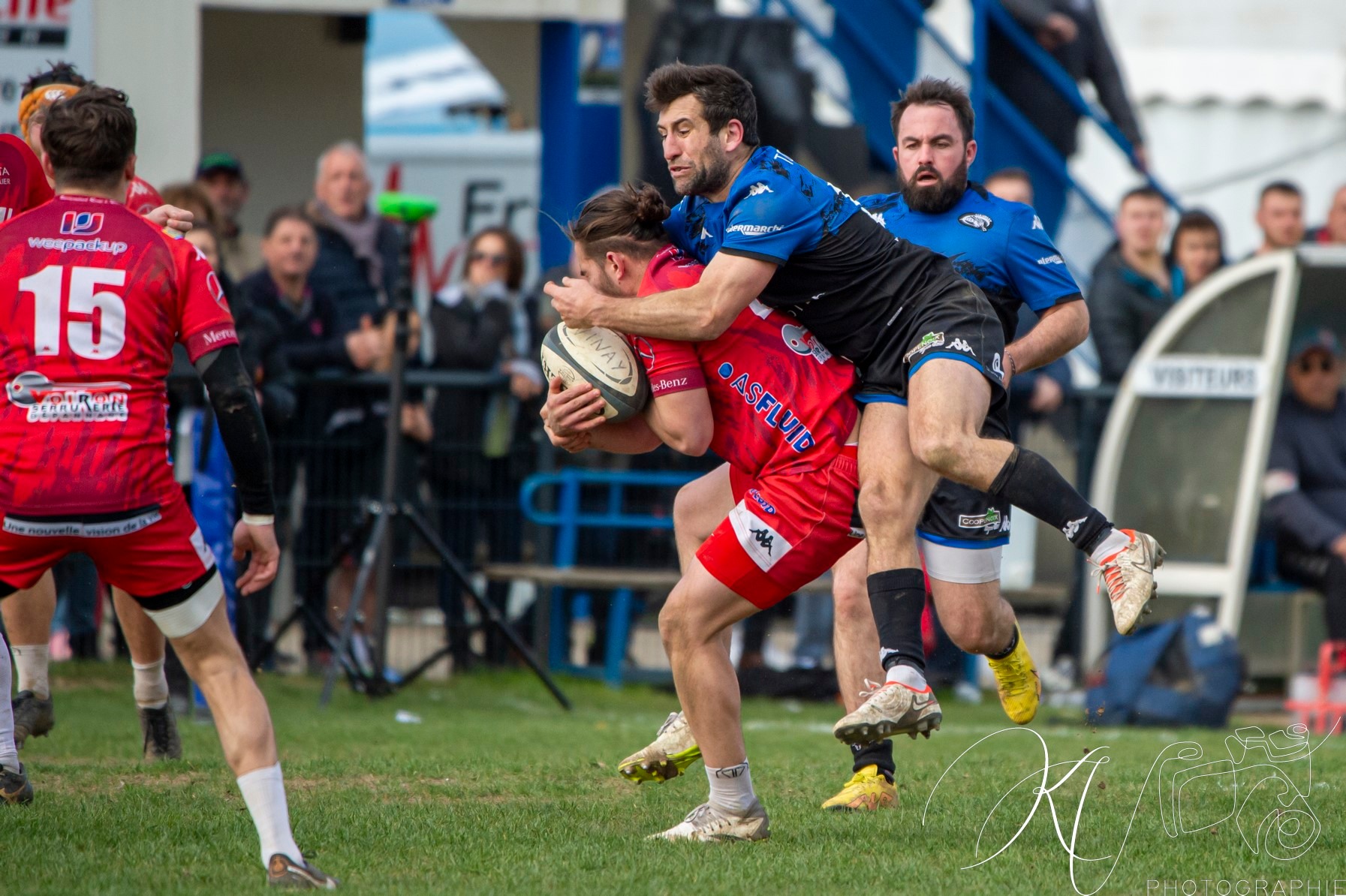  US Vinay - Stade Olympique Voironnais - Rugby - FFR 2024 Fed2 - US Vinay (27) vs (20) S.O. Voironnais (#FFR24F2USVSOV03) Photo by: Karine Valentin | Siuxy Sports 2024-03-24