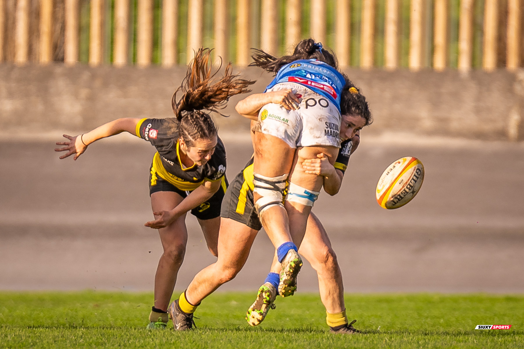  Getxo Artea Rugby Taldea - Club de Rugby Cisneros - Rugby - FER 2024 - DHB F - Getxo Neskak Rt (25) vs (13) Cisneros (#FER24DHBGNCIS02) Photo by: Fredy Monfoto | Siuxy Sports 2024-02-17