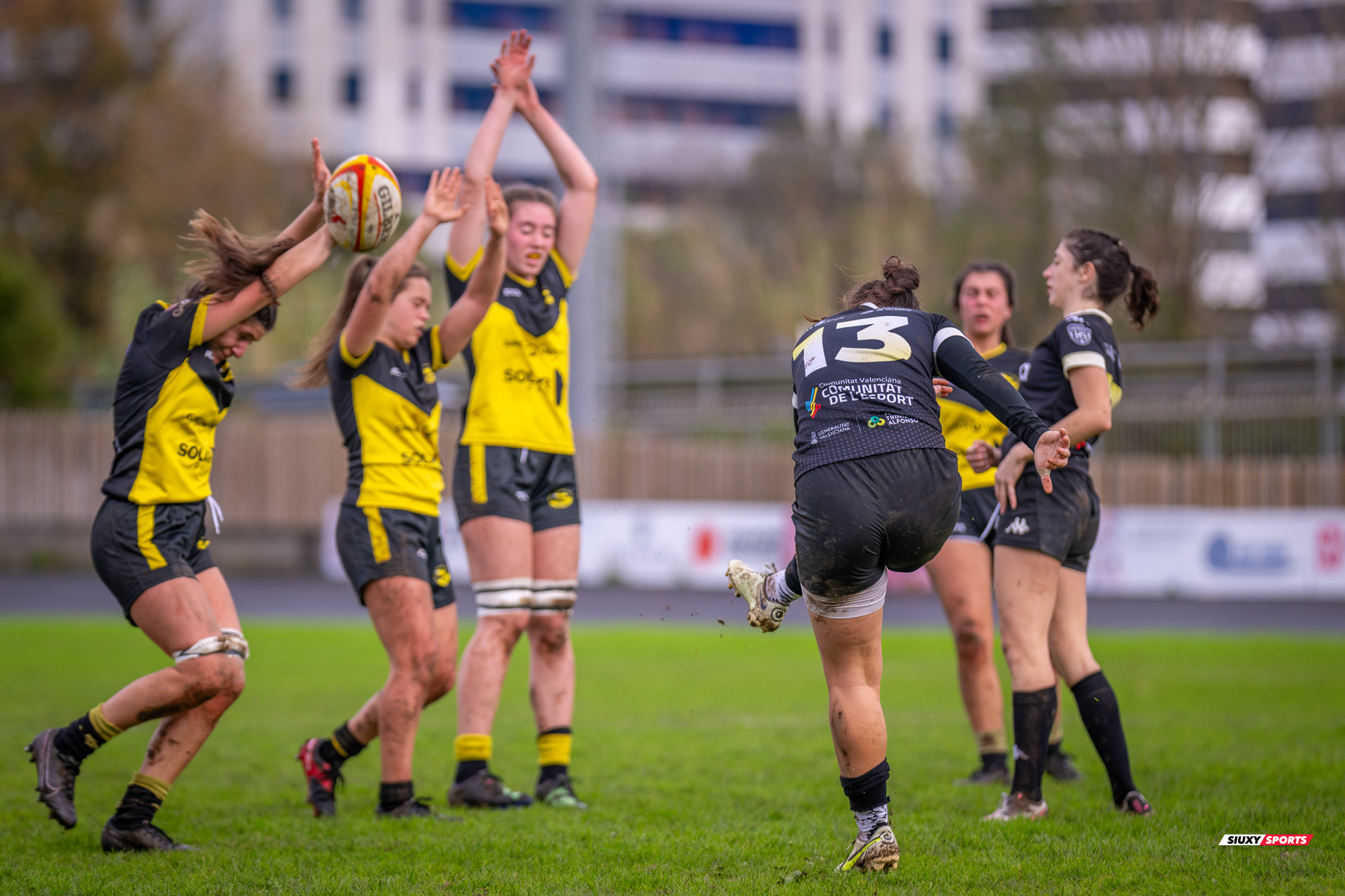  Getxo Artea Rugby Taldea - Rugby Turia - Rugby - FER 2023 - DHB F - Getxo Neskak Rt (25) vs (0) Rugby Turia (#FER23DHBGNRT12) Photo by: Fredy Monfoto | Siuxy Sports 2023-12-10