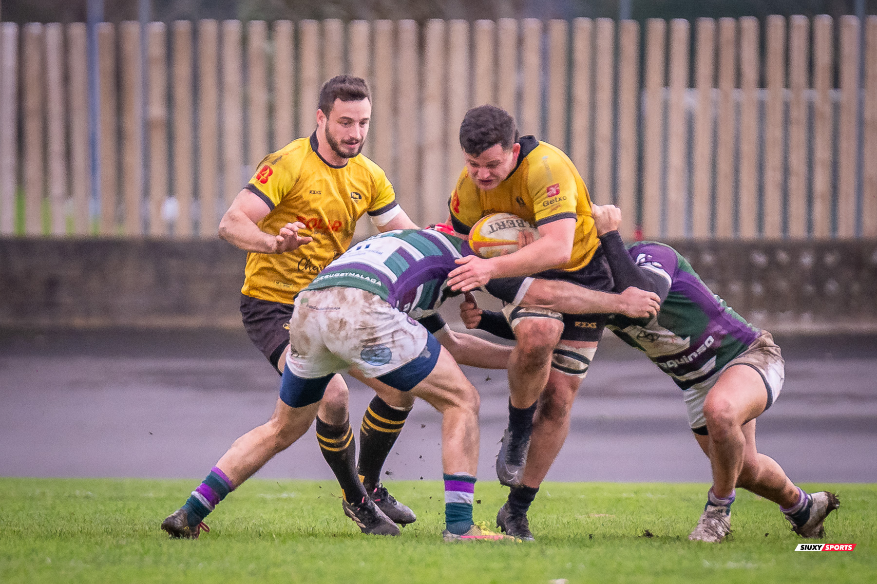 Jon Ander CALVO DE LA QUINTANA -  Getxo Artea Rugby Taldea - Club Rugby Málaga - Rugby - FER 2024 - DHB - Getxo RT (52) vs (10) CR Malaga (#FER24DGBGETMAL02) Photo by: Fredy Monfoto | Siuxy Sports 2024-02-10
