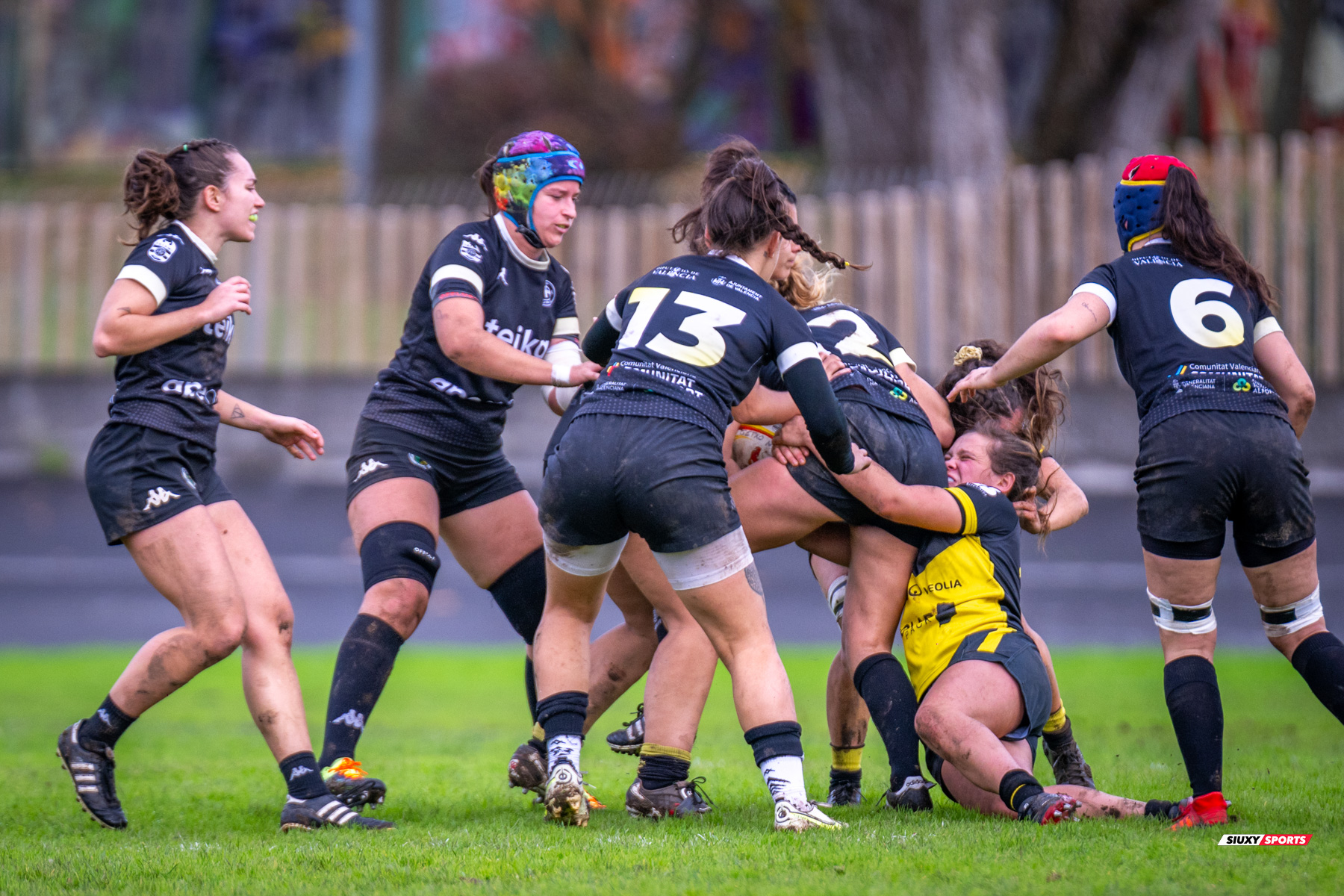  Getxo Artea Rugby Taldea - Rugby Turia - Rugby - FER 2023 - DHB F - Getxo Neskak Rt (25) vs (0) Rugby Turia (#FER23DHBGNRT12) Photo by: Fredy Monfoto | Siuxy Sports 2023-12-10