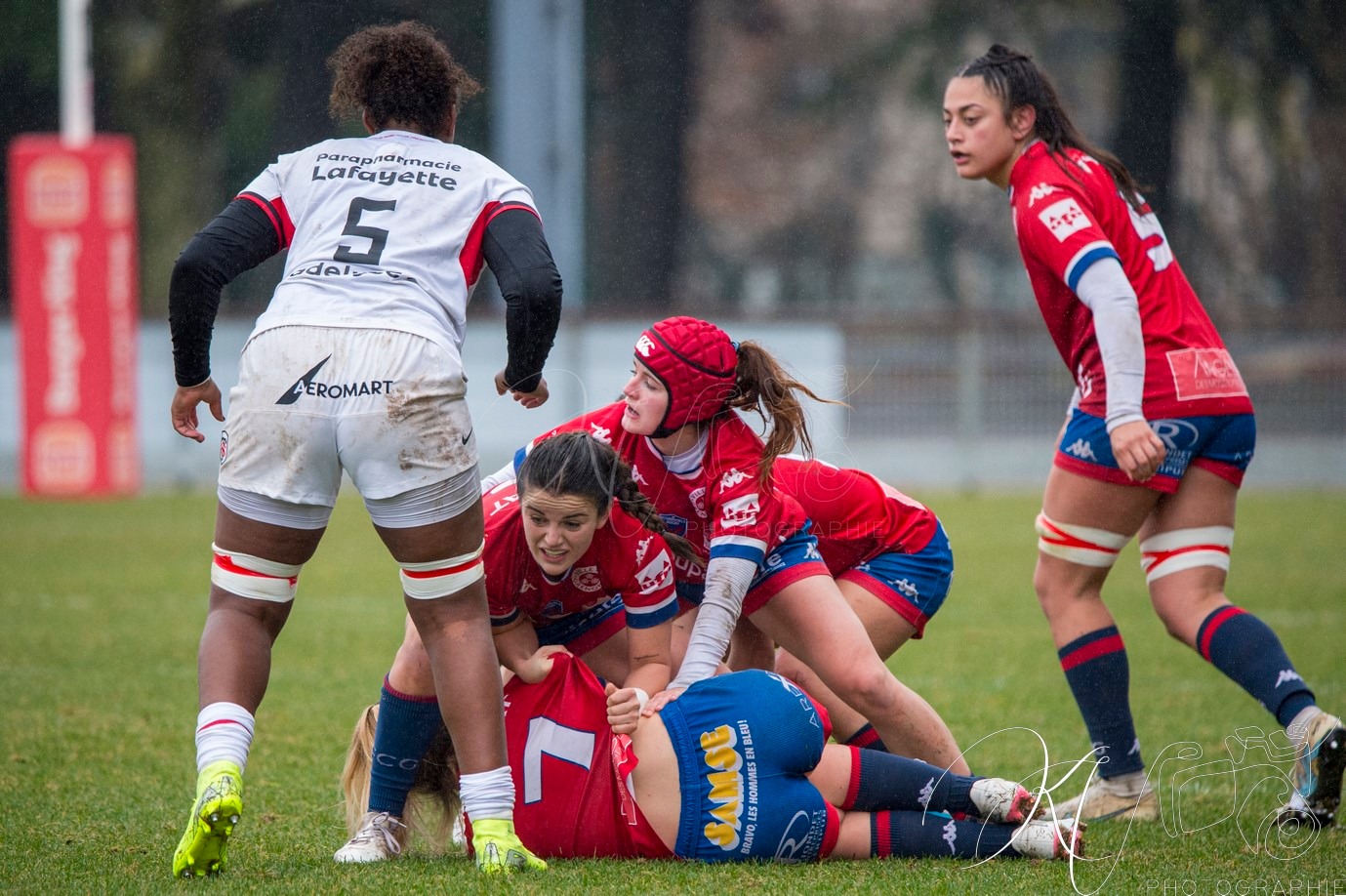  FC Grenoble Rugby - Stade Toulousain - Rugby - FFR 2024 - Élite 1 Fém - FC Grenoble (15) vs (15) Stade Toulousain RF (#FFR24E1FFCGST12) Photo by: Karine Valentin | Siuxy Sports 2024-12-07