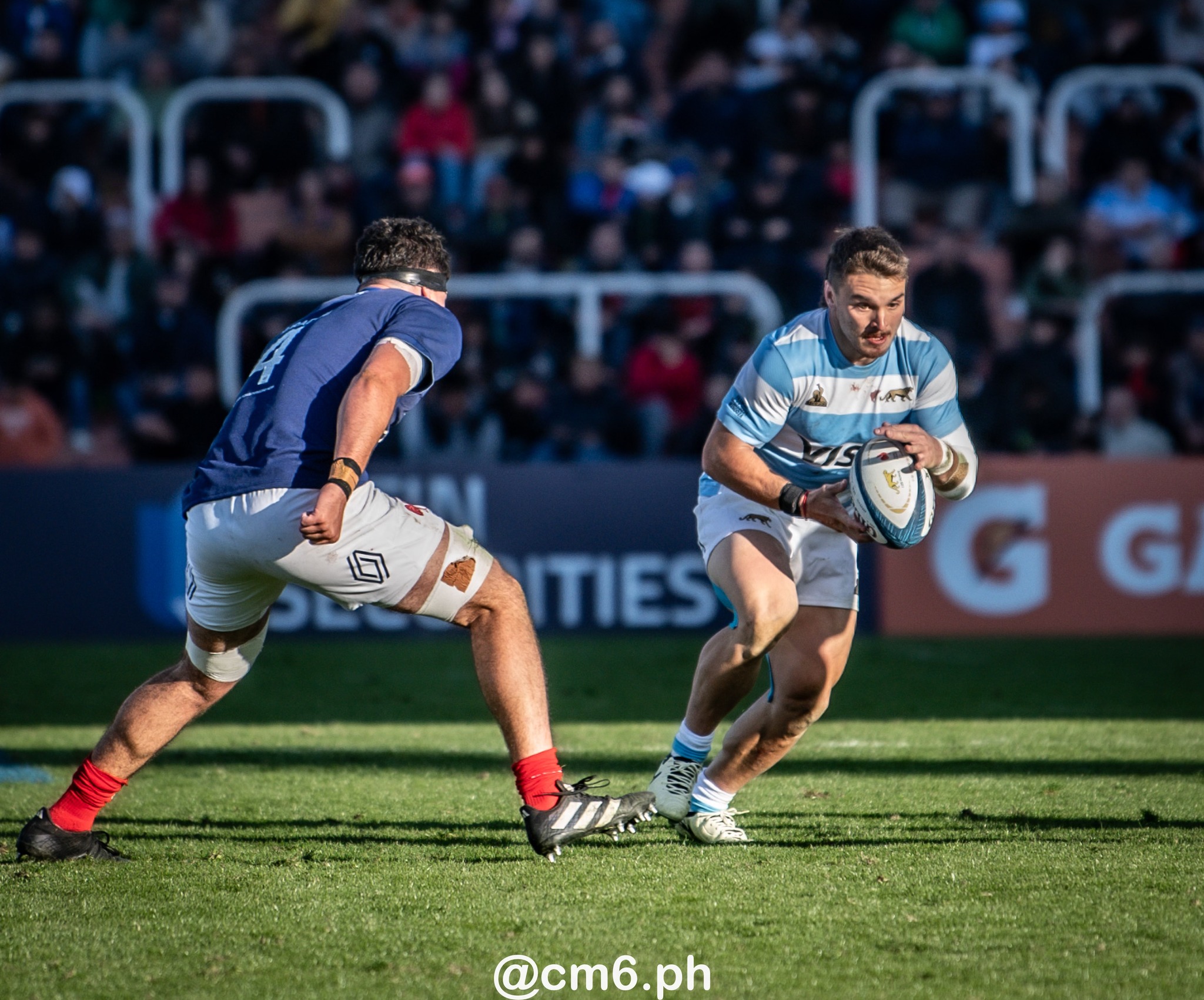 Mateo CARRERAS -  Selección Argentina de Rugby XV - Équipe de France de rugby à XV - Rugby - 2024 - Los Pumas - Argentina (13) vs (28) Francia (#2024PUMFRA07) Photo by: Christian Mas | Siuxy Sports 2024-07-06
