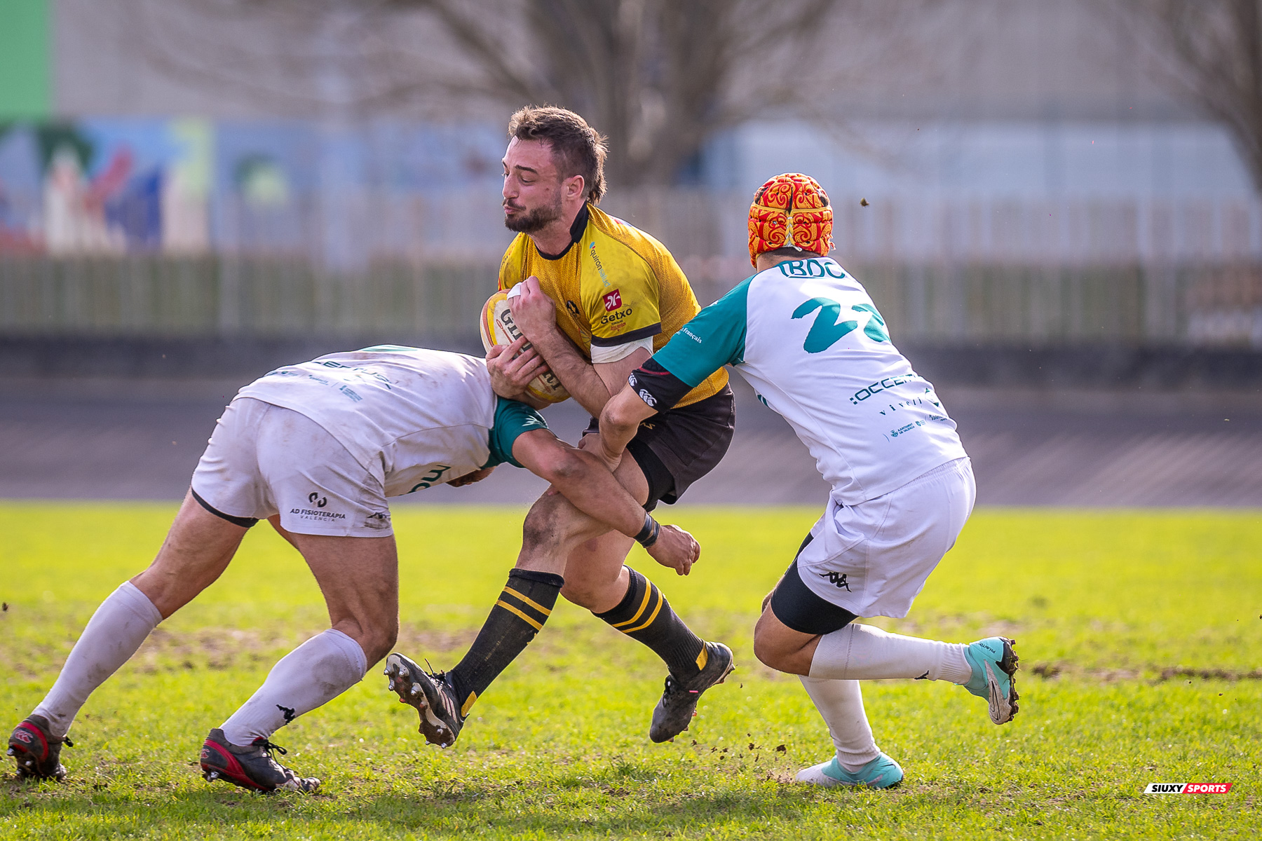 Jon Ander CALVO DE LA QUINTANA -  Getxo Artea Rugby Taldea - Rugby Club Valencia - Rugby - FER 2024 - DHB - Getxo RT (14) vs (16) Valencia RC (#FER24DHBGRTVRC01) Photo by: Fredy Monfoto | Siuxy Sports 2024-01-28
