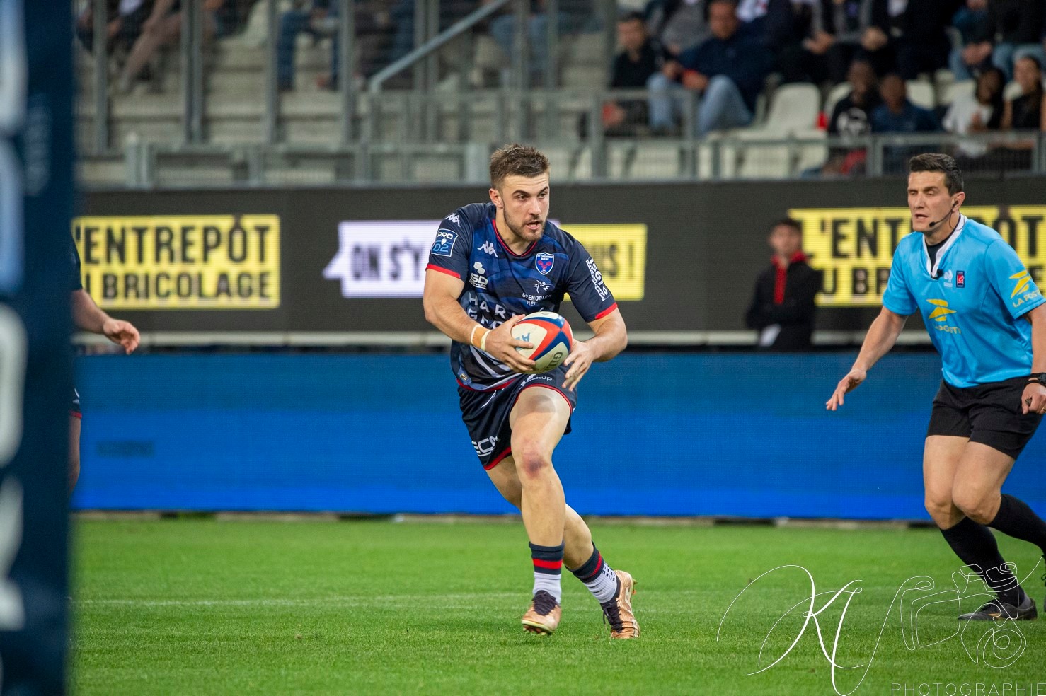 Romain FUSIER -  FC Grenoble Rugby - Stade Aurillacois - Rugby - FFR - 2024 PRO D2 - FC Grenoble (55) vs (10) Aurillac (#PD224T14FCGAUR04) Photo by: Karine Valentin | Siuxy Sports 2024-04-12