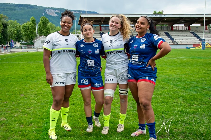  FC Grenoble Rugby - Stade Toulousain - Rugby - FFR 2024 Élite 1 F - FC Grenoble Amazones (23) vs (17) Stade Toulousain (#FFR24EL1FFCGST05) Photo by: Karine Valentin | Siuxy Sports 2024-05-12