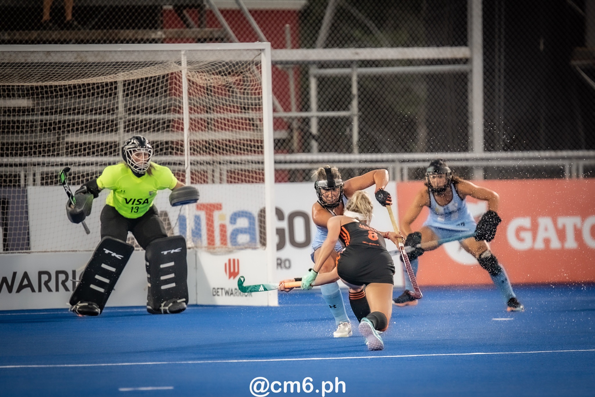  Selección femenina de hockey sobre césped de Argentina - Netherlands women's national field hockey team - Field hockey - FIH Pro League Fem 2023-2024 - Argentina (1) vs (4) Netherlands (#FIHPF24ARGNET12) Photo by: Christian Mas | Siuxy Sports 2023-12-08
