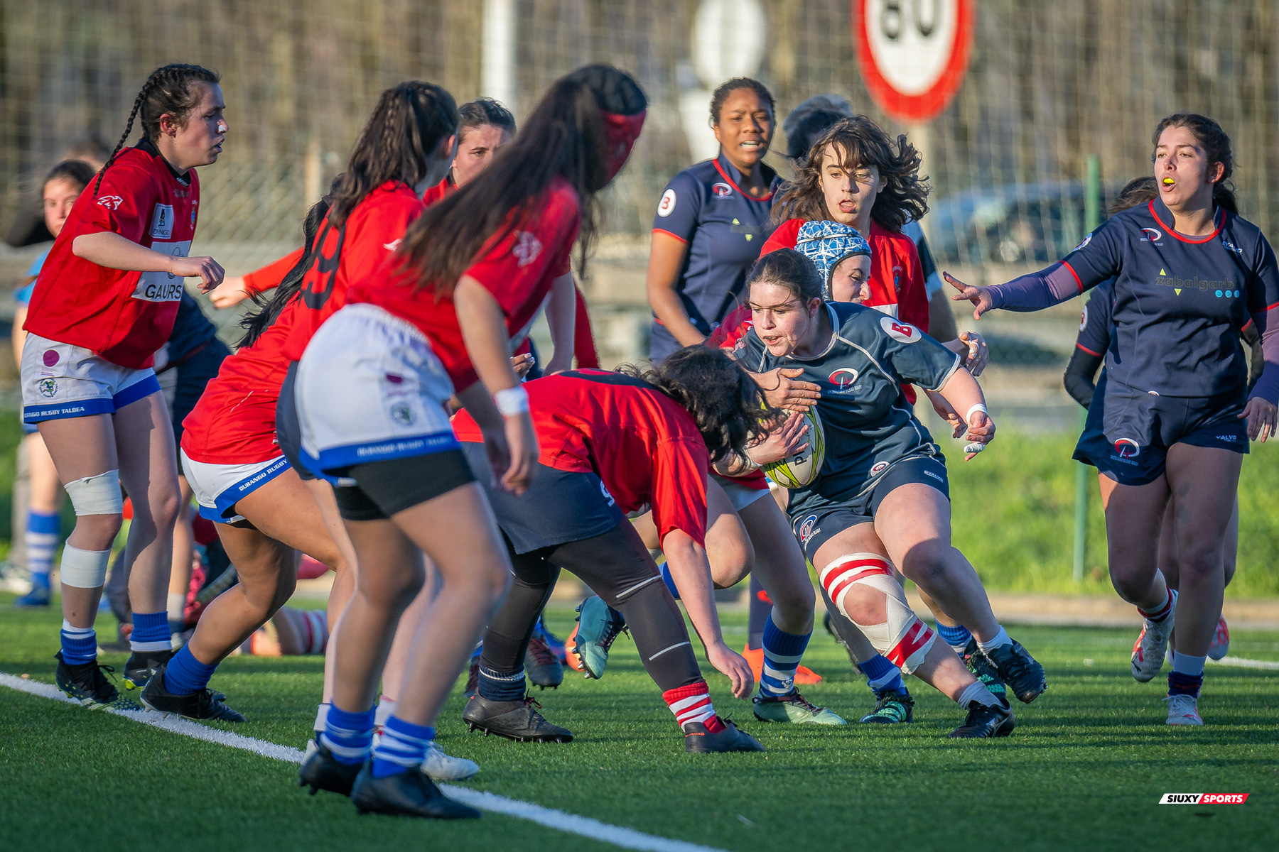  Universitario Bilbao Rugby - Durango Rugby Taldea - Rugby - FER 2024 - SR FEM - Universidad Bilbao Rugby vs Durango (#FER24UBRDUR01) Photo by: Fredy Monfoto | Siuxy Sports 2024-01-20
