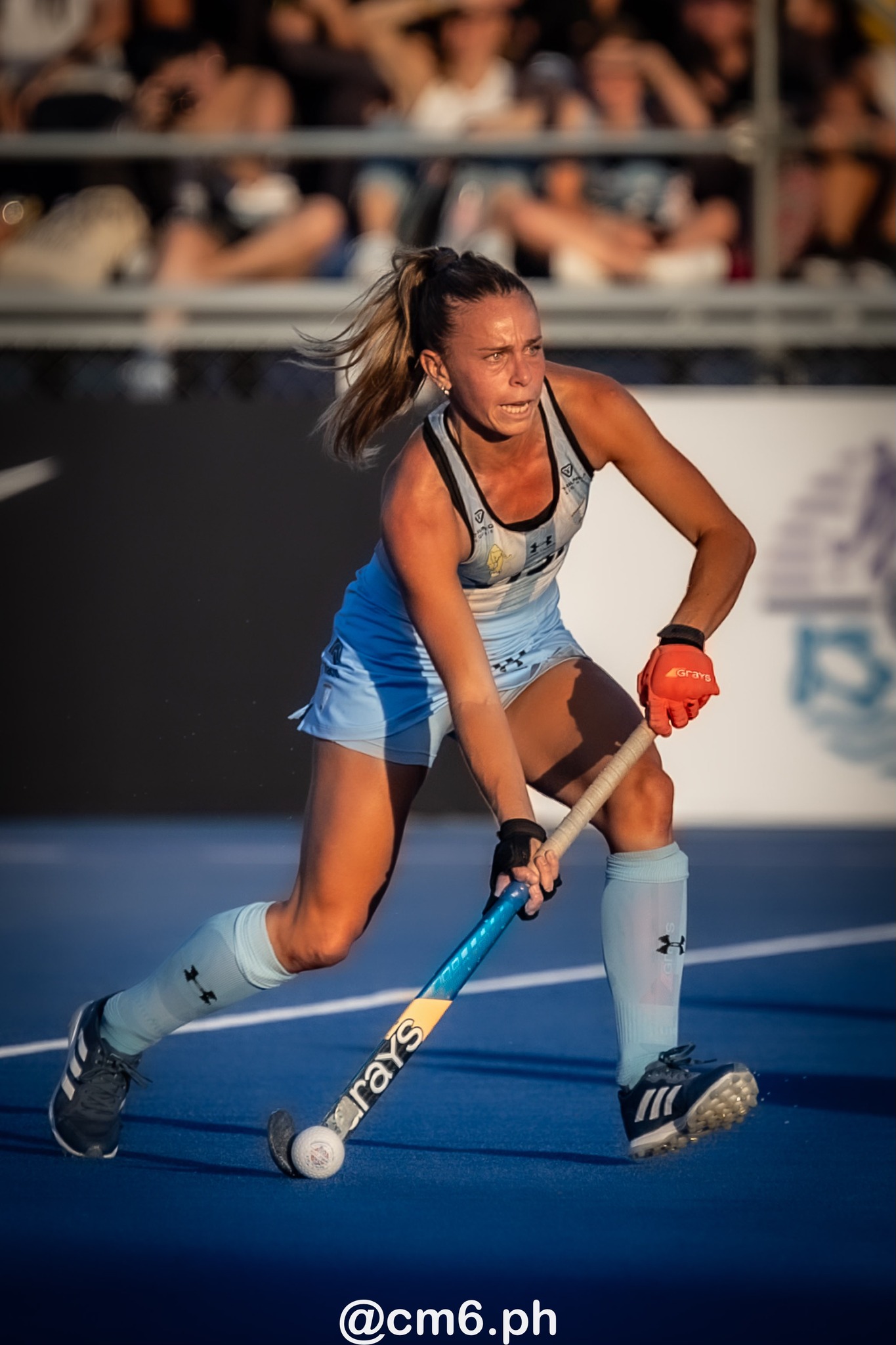Victoria SAUZE VALDEZ -  Selección femenina de hockey sobre césped de Argentina - Netherlands women's national field hockey team - Field hockey - FIH Pro League Fem 2023-2024 - Argentina (1) vs (4) Netherlands (#FIHPF24ARGNET12) Photo by: Christian Mas | Siuxy Sports 2023-12-08
