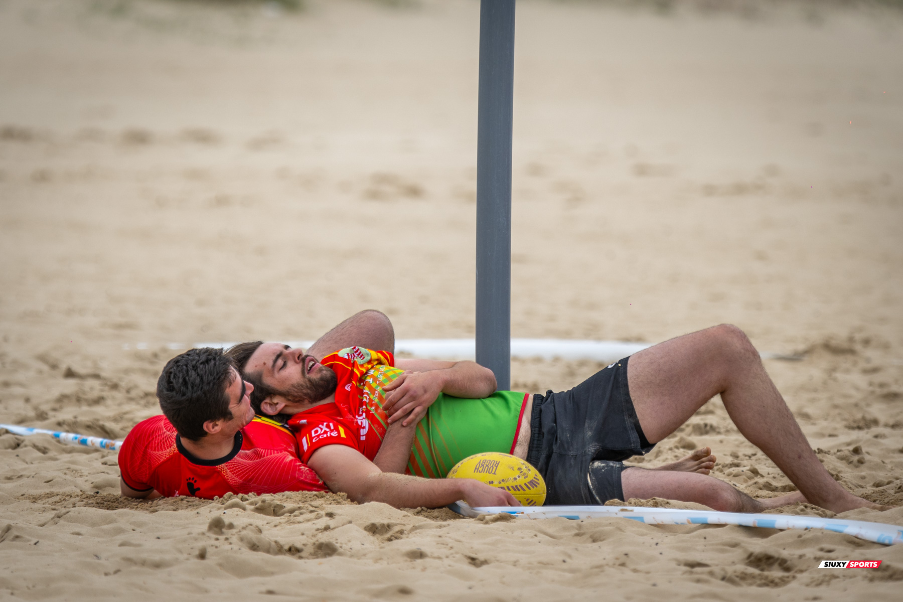  Universitario de Cantabria Rugby Club - Santoña Rugby Club - Rugby Playa - Circuito International del Cantabrico de Rugby Playa - IV Torneo Internacional de Laredo (#2024RugbyPlayaIVLaredo) Photo by: Fredy Monfoto | Siuxy Sports 2024-07-13