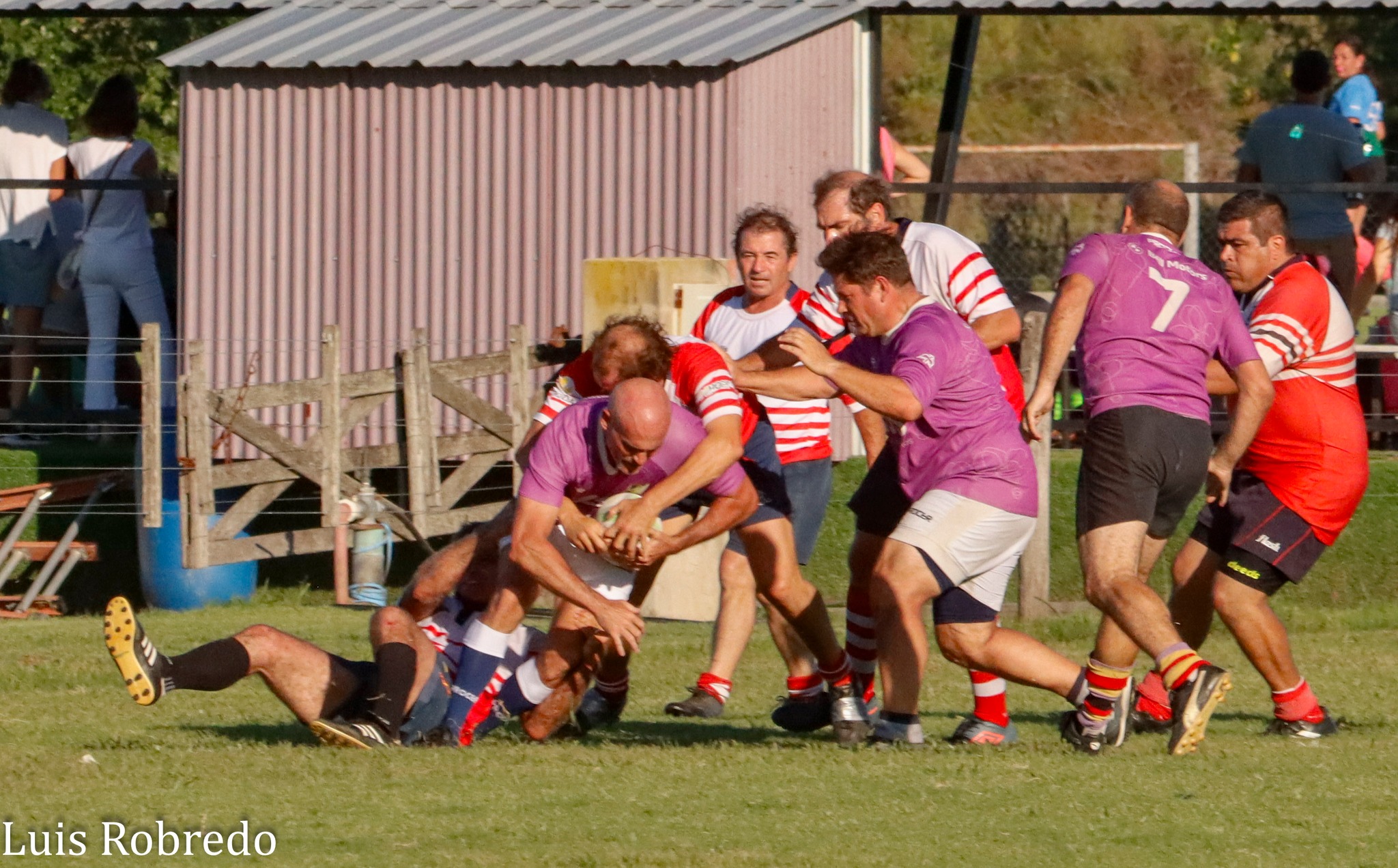  Areco Rugby Club - Club Champagnat - RugbyV - 6TO ENCUENTRO DE VETERANOS DEL ARECO RUGBY CLUB - Areco vs Champagnat (#2024ENCVETARCCHA03) Photo by: Luis Robredo | Siuxy Sports 2024-03-09