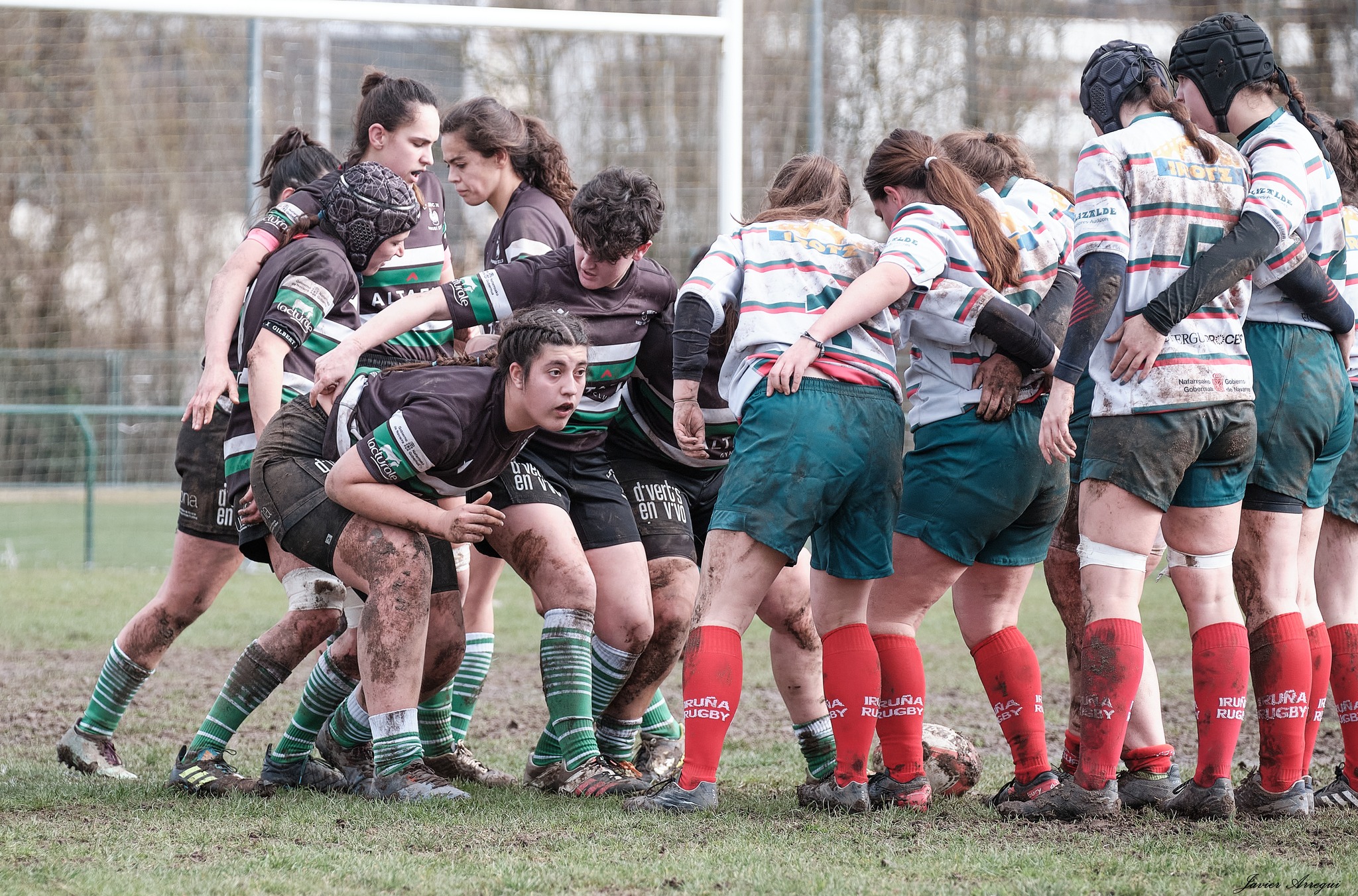  La Única Rugby Taldea - Iruña Rugby Club - Rugby - FER 2024 - La Unica RT vs Iruña Rugby Club - Neskak (#FER24UNIIRU02) Photo by: Javier Arregui | Siuxy Sports 2024-02-10