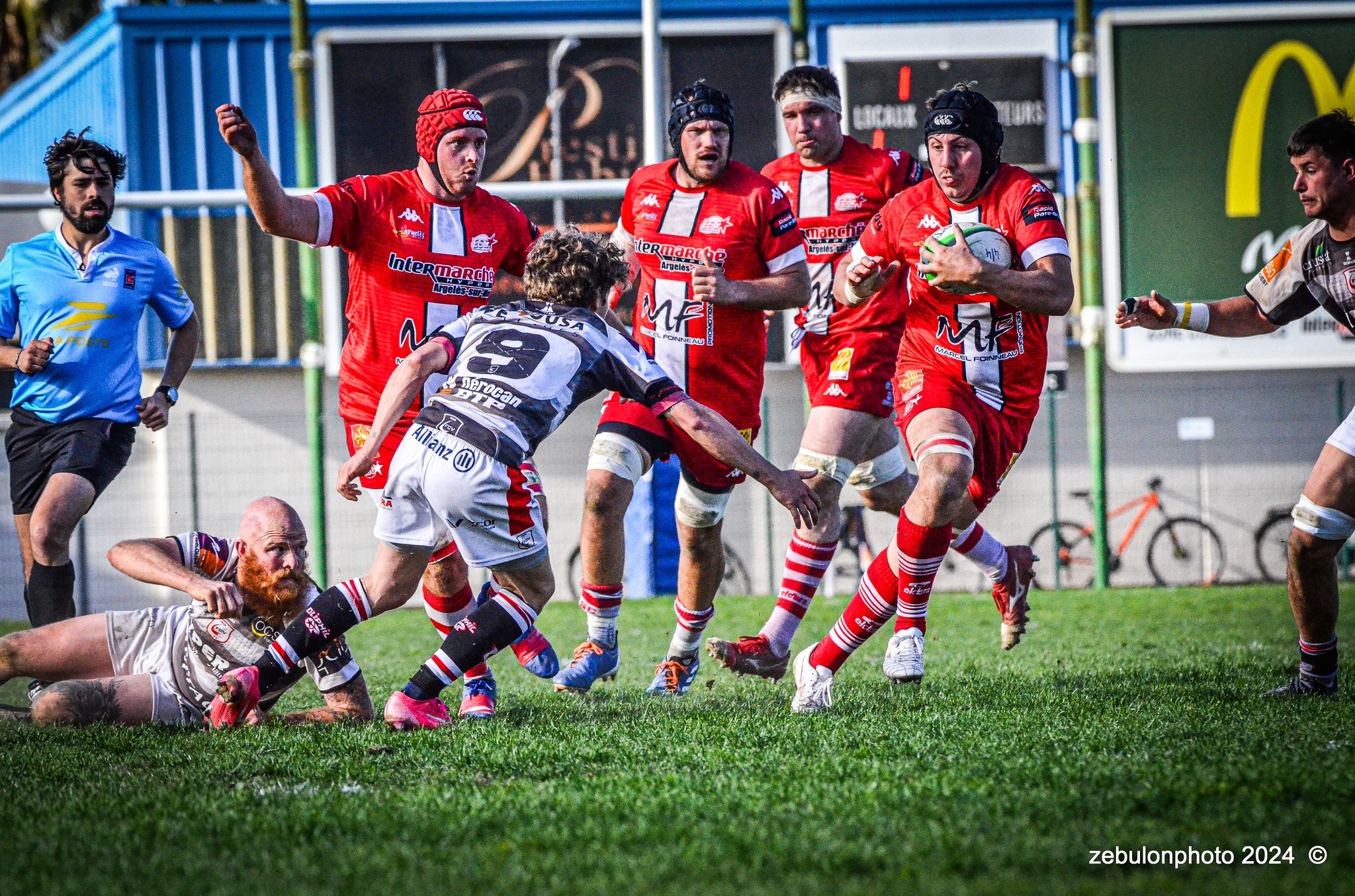 Étoile Sportive Catalane - Football Club Villefranchois - Lauragais - Rugby - FFR -  Fed 2 2024 - Etoile Sportive Catalane vs FC Villefranchois (#FFR24F2ESCFCV03) Photo by: Photo Zebulon | Siuxy Sports 2024-03-23
