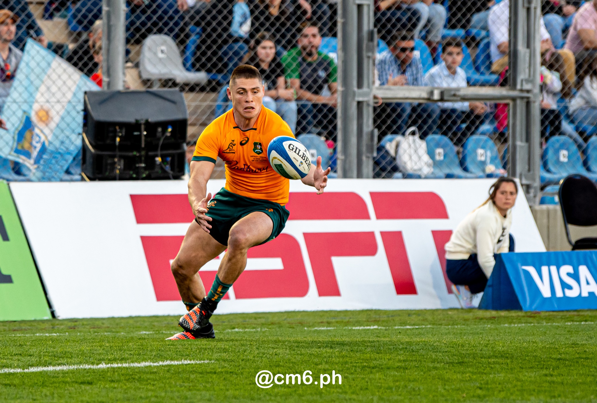  Selección Argentina de Rugby XV - Australia national rugby union team (M) - Rugby - Rugby Championship - Pumas (26) vs (41) Australia - Mendoza - Reel A (#RCH22ARGAUSa07) Photo by: Christian Mas | Siuxy Sports 2022-07-06