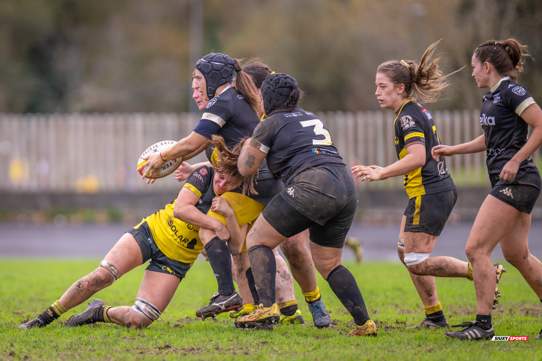  Getxo Artea Rugby Taldea - Rugby Turia - Rugby - FER 2023 - DHB F - Getxo Neskak Rt (25) vs (0) Rugby Turia (#FER23DHBGNRT12) Photo by: Fredy Monfoto | Siuxy Sports 2023-12-10