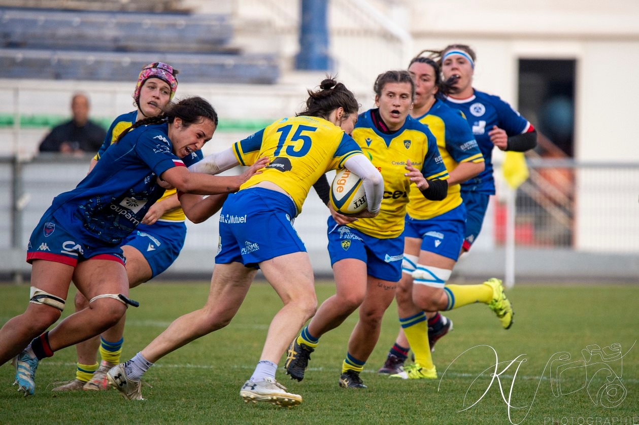  ASM Romagnat rugby féminin - FC Grenoble Rugby - Rugby - FFR 2024 Elite 1 Fém - ASM Romagnat (32) vs (8) Amazones FC Grenoble  (#FFR24E1FASMRFCG11) Photo by: Karine Valentin | Siuxy Sports 2024-11-17