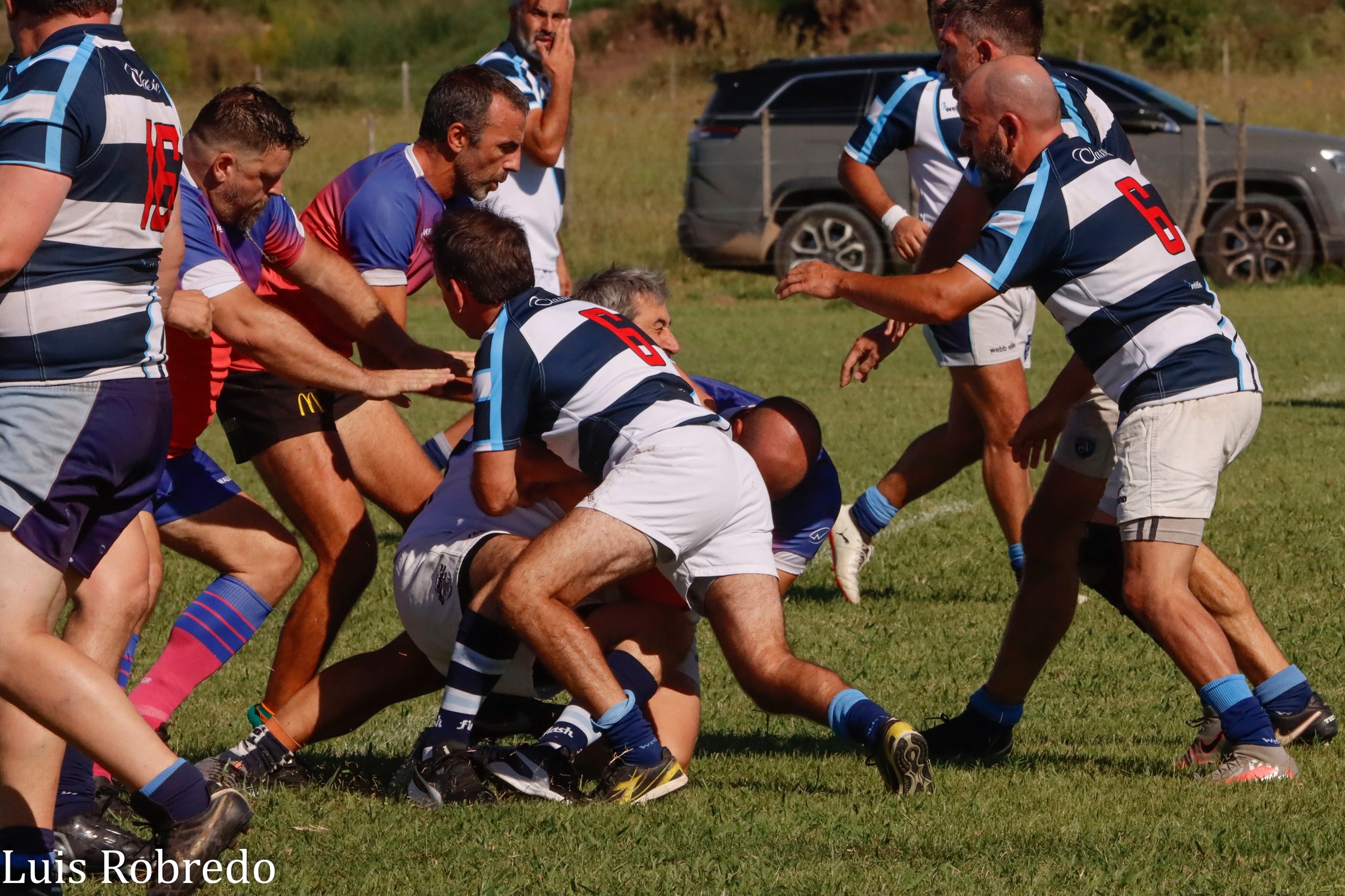  Repuestos XV - Club Argentino de Rugby - RugbyV - 6TO ENCUENTRO DE VETERANOS DEL ARECO RUGBY CLUB - Repuestos XV vs Club Argentino de Rugby (#2024EncVetARCRXVCAR) Photo by: Luis Robredo | Siuxy Sports 2024-03-09