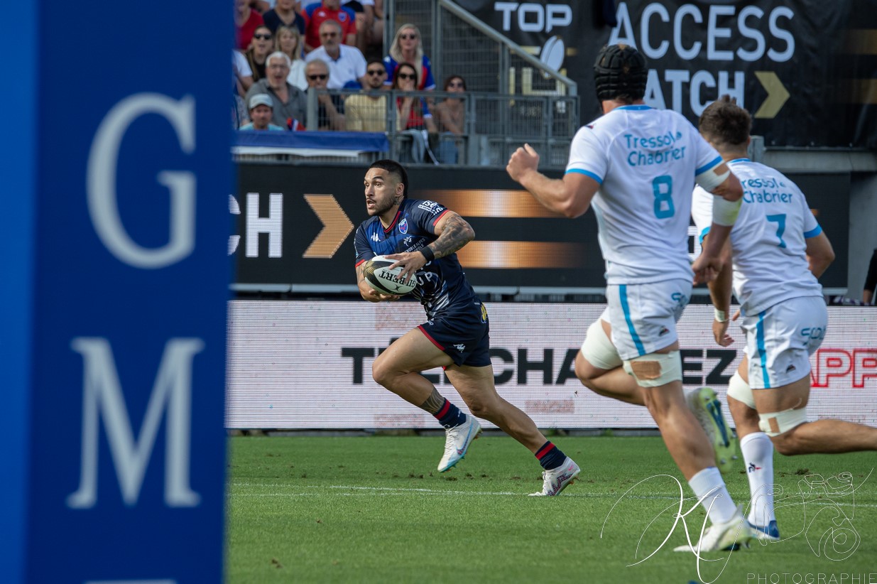  FC Grenoble Rugby - Montpellier Hérault Rugby - Rugby - FFR - 2024 - Access Match -  FC Grenoble (18) vs (20) Montpellier (#FFR24FCGMHR06) Photo by: Karine Valentin | Siuxy Sports 2024-06-16