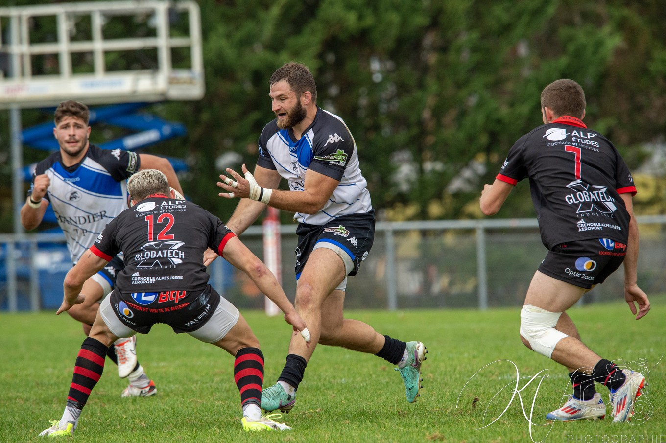  Bièvre Saint-Geoirs RC - US Vinay - Rugby - FFR 2024 Fed2 - Bievre SG vs US Vinay (#FFR24F2BSGUSV09) Photo by: Karine Valentin | Siuxy Sports 2024-09-22