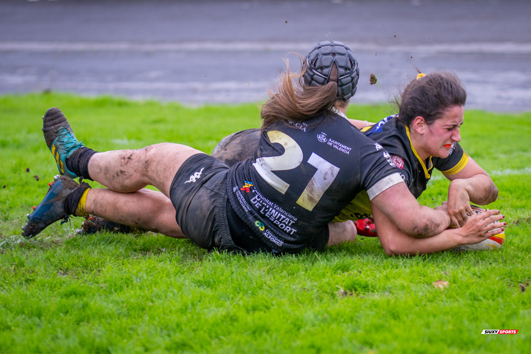  Getxo Artea Rugby Taldea - Rugby Turia - Rugby - FER 2023 - DHB F - Getxo Neskak Rt (25) vs (0) Rugby Turia (#FER23DHBGNRT12) Photo by: Fredy Monfoto | Siuxy Sports 2023-12-10
