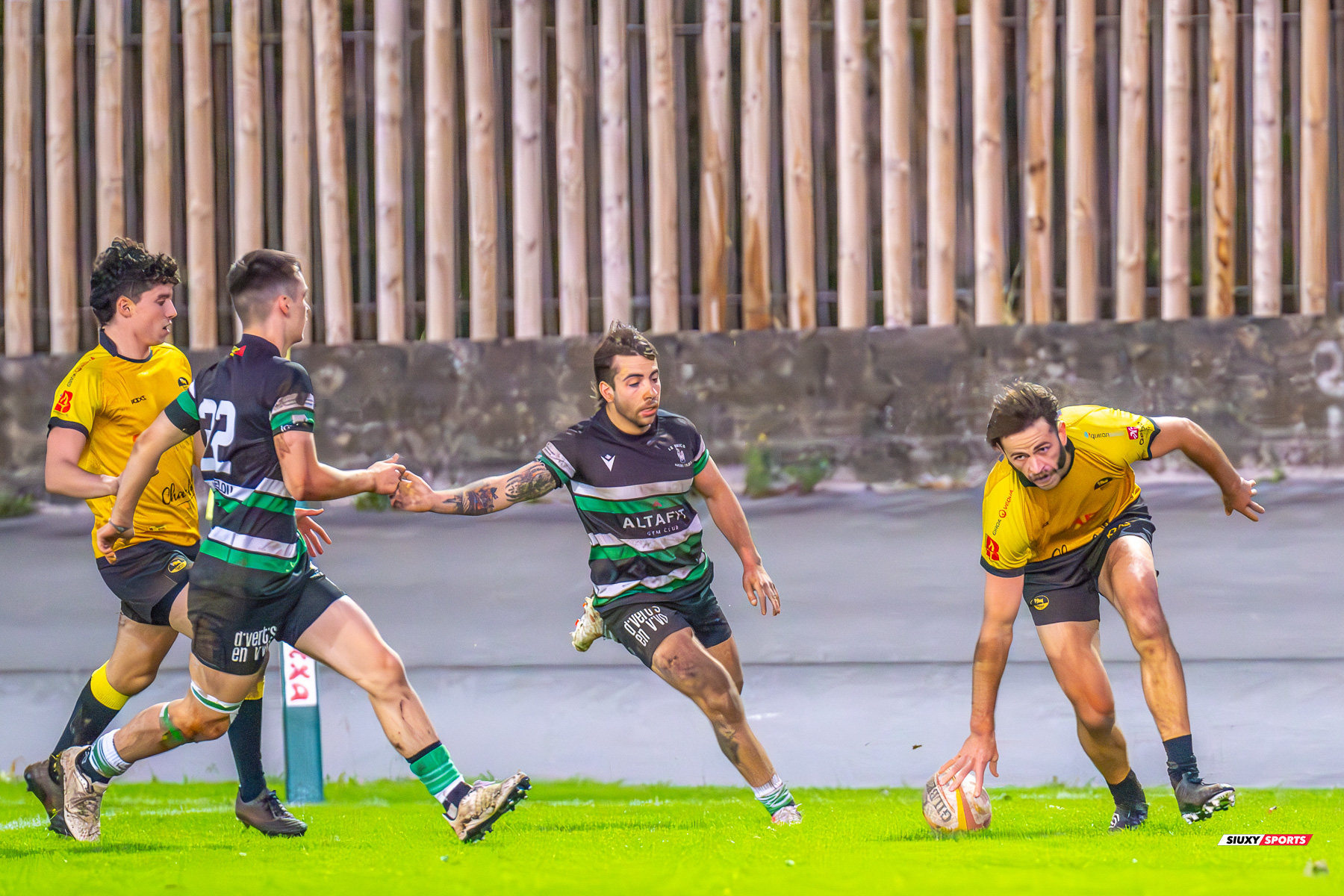 Jon AZKORRA MAIR -  Getxo Artea Rugby Taldea - La Única Rugby Taldea - Rugby - FER 2024 - DHB - Getxo RT (91) vs (0) La Unica RT (#FER24DHBGRTLUR11) Photo by: Fredy Monfoto | Siuxy Sports 2023-11-04