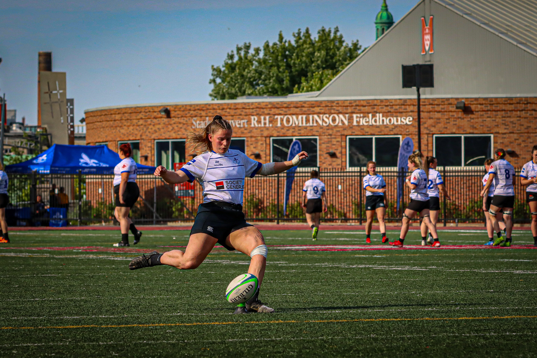  Équipe féminine - Rugby Québec - Ontario Blues (w) - Rugby - QORC-CROQ 2024 - FINALS - QUÉBEC EST (37) VS (13) ONTARIO EST - 1ST POSITION - Reel Mayarts (#QORC24QCEONE16) Photo by: Photo Mayarts | Siuxy Sports 2024-06-01