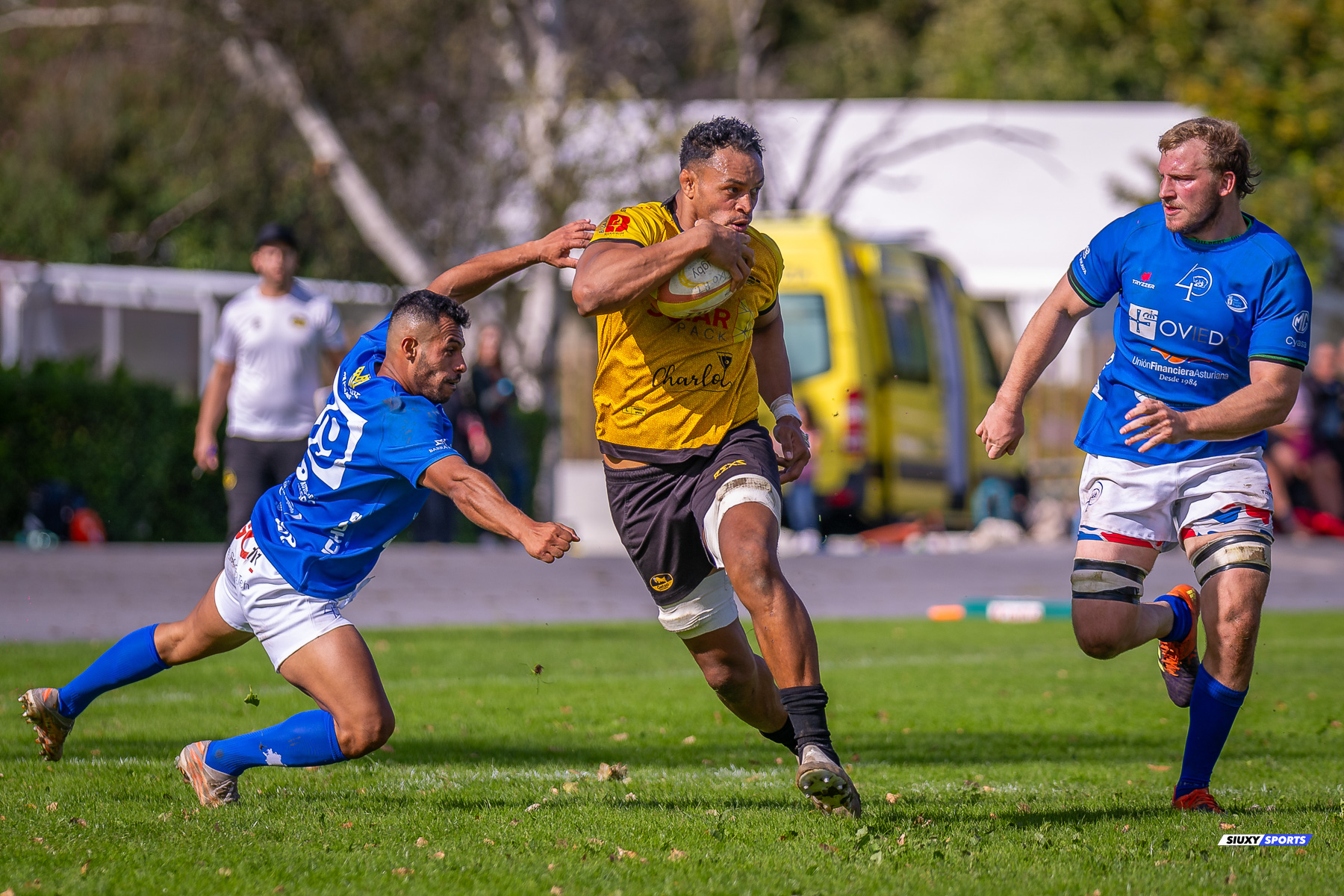 Anthony MATOTO -  Getxo Artea Rugby Taldea - Real Oviedo Rugby - Rugby - FER 2023 - DHB - Getxo RT (75) vs (5) Real Oviedo Rugby (#FER23DHBGEROR10) Photo by: Fredy Monfoto | Siuxy Sports 2023-10-22