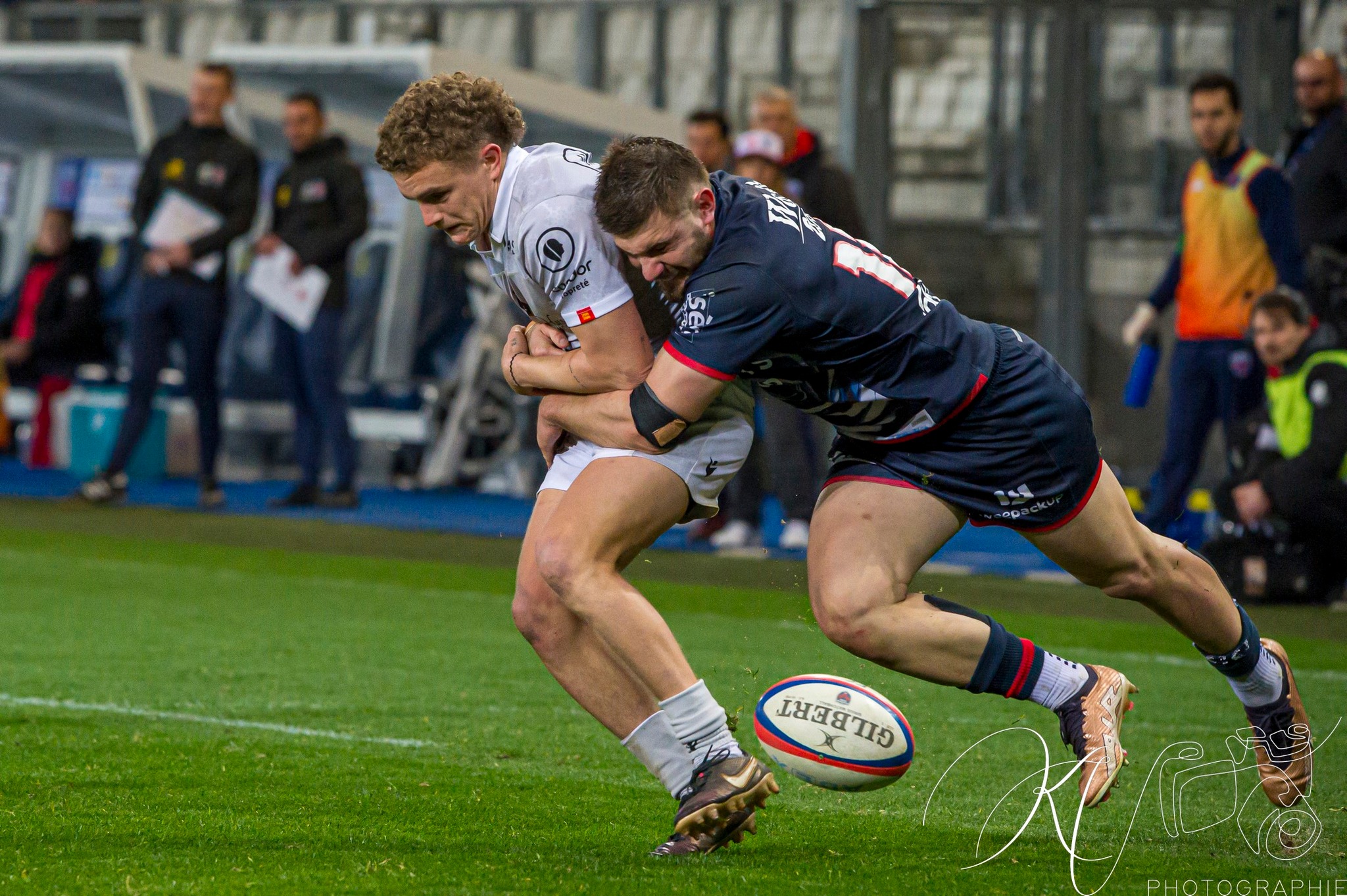  FC Grenoble Rugby - Rouen Normandie Rugby - Rugby - Pro D2 - FC Grenoble (43) vs (16) Rouen (#PD224FCGRNR03) Photo by: Karine Valentin | Siuxy Sports 2024-03-01