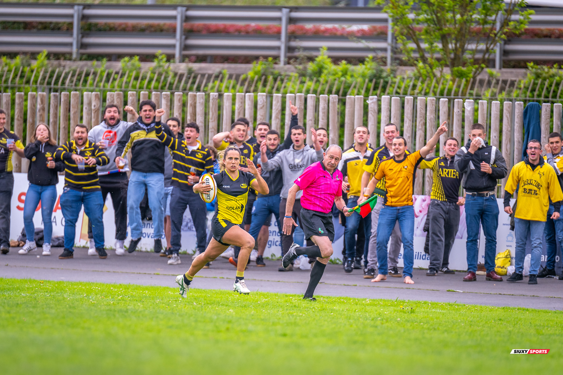 Getxo Artea Rugby Taldea - Club de Rugby Cisneros - Rugby - FER 2024 - Final ascenso DH Fem - Getxo ART (27) vs (12) CR Cisneros (#FER24GETCIS05) Photo by: Fredy Monfoto | Siuxy Sports 2024-05-19