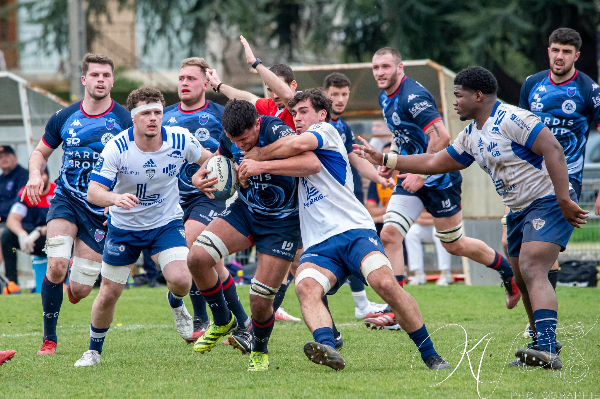  FC Grenoble Rugby - US Colomiers - Rugby - 2024 Espoirs - FC Grenoble (19) vs (13) US Colomiers (#ESP24FCGUSC03) Photo by: Karine Valentin | Siuxy Sports 2024-03-17