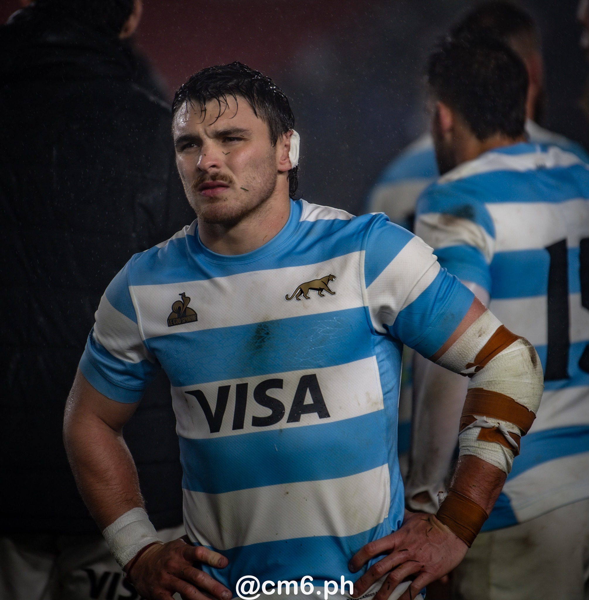 Mateo CARRERAS -  Selección Argentina de Rugby XV - Australia national rugby union team (M) - Rugby - Rugby Championship 2024 - Argentina Pumas (19) vs (20) Australia Wallabies (#CHAMP24R3ARGAUS) Photo by: Christian Mas | Siuxy Sports 2024-08-31