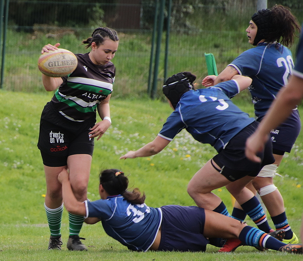 La Única Rugby Taldea - Bera Bera Rugby Taldea - Rugby - FER 2024 - Sr Fem - La Unica RT (12) vs (12) Bera Bera RT - Neskak (#FER24UNIBER03) Photo by:  | Siuxy Sports 2024-03-16