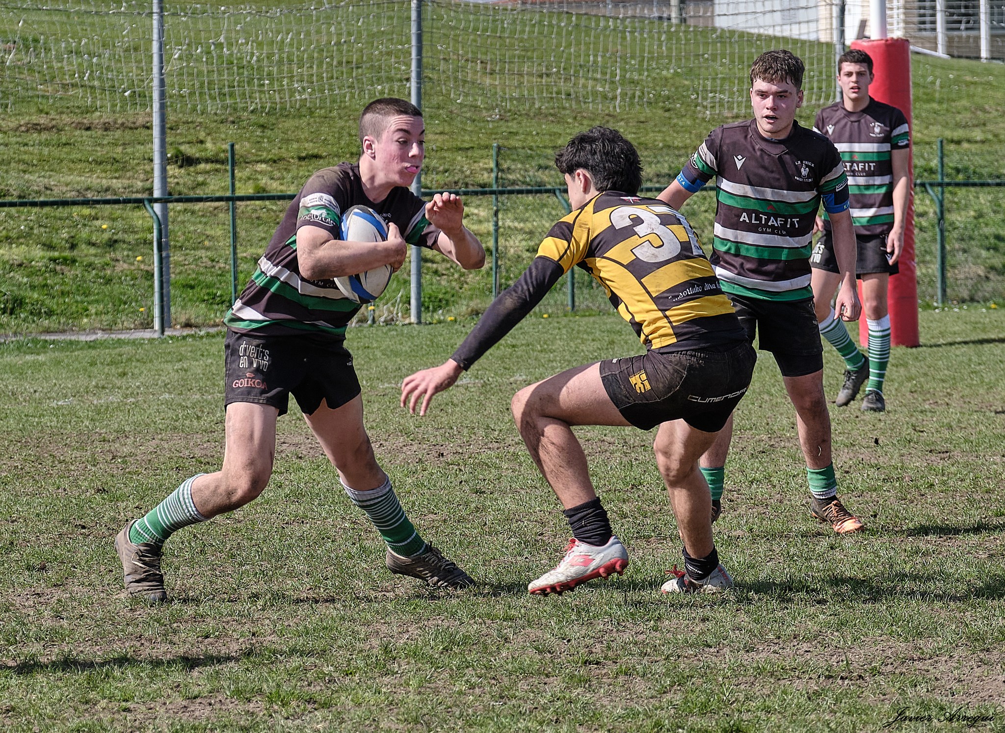  La Única Rugby Taldea - Elorrio Rugby Taldea - Rugby - FER 2024 - Sub18 - La Unica RT vs Elorrio RT (#FER24s18UNIELO03) Photo by: Javier Arregui | Siuxy Sports 2024-03-16
