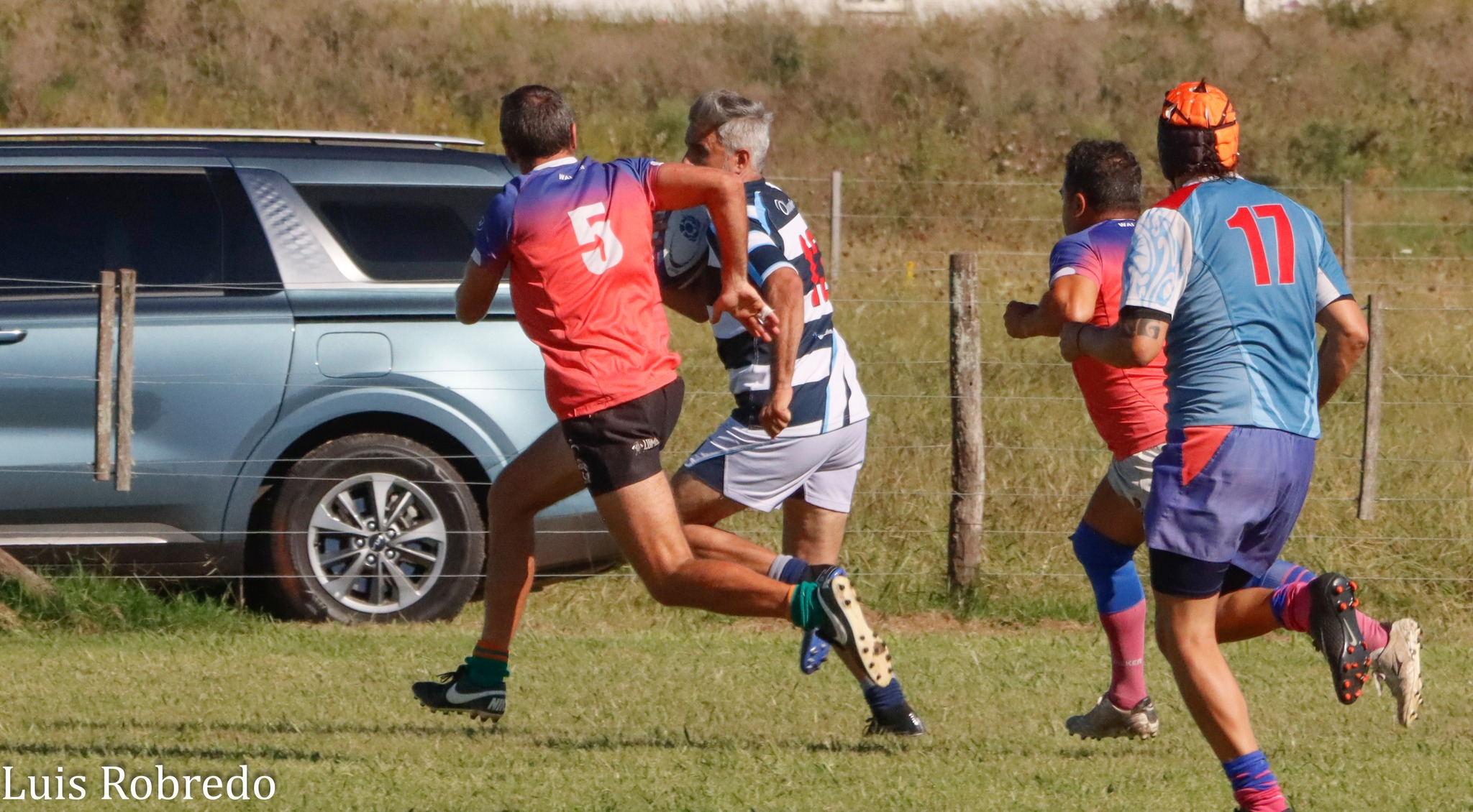  Repuestos XV - Club Argentino de Rugby - RugbyV - 6TO ENCUENTRO DE VETERANOS DEL ARECO RUGBY CLUB - Repuestos XV vs Club Argentino de Rugby (#2024EncVetARCRXVCAR) Photo by: Luis Robredo | Siuxy Sports 2024-03-09