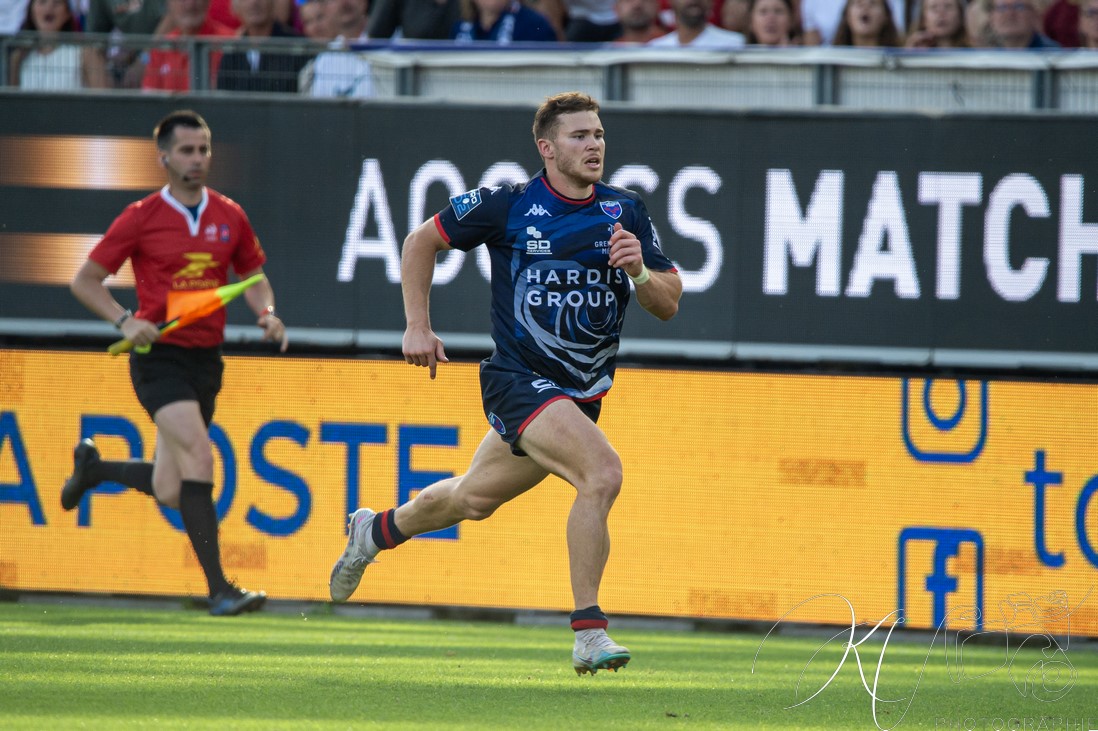  FC Grenoble Rugby - Montpellier Hérault Rugby - Rugby - FFR - 2024 - Access Match -  FC Grenoble (18) vs (20) Montpellier (#FFR24FCGMHR06) Photo by: Karine Valentin | Siuxy Sports 2024-06-16