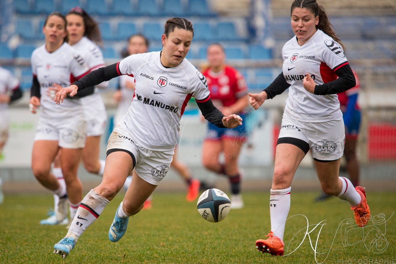 FC Grenoble Rugby - Stade Toulousain - Rugby - FFR 2024 - Élite 1 Fém - FC Grenoble (15) vs (15) Stade Toulousain RF (#FFR24E1FFCGST12) Photo by: Karine Valentin | Siuxy Sports 2024-12-07