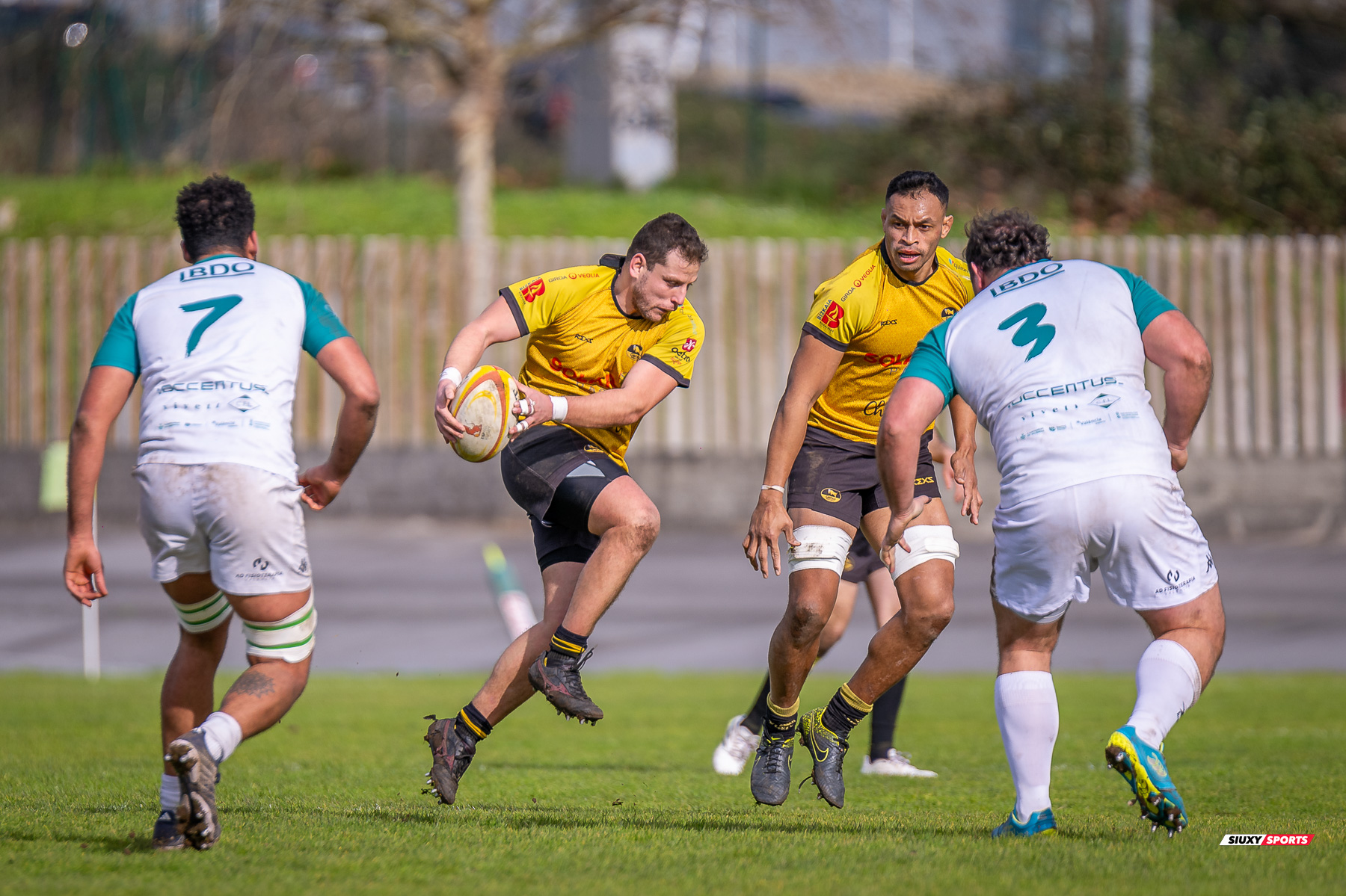 Anthony MATOTO - Iñigo VITERI IBARRA -  Getxo Artea Rugby Taldea - Rugby Club Valencia - Rugby - FER 2024 - DHB - Getxo RT (14) vs (16) Valencia RC (#FER24DHBGRTVRC01) Photo by: Fredy Monfoto | Siuxy Sports 2024-01-28