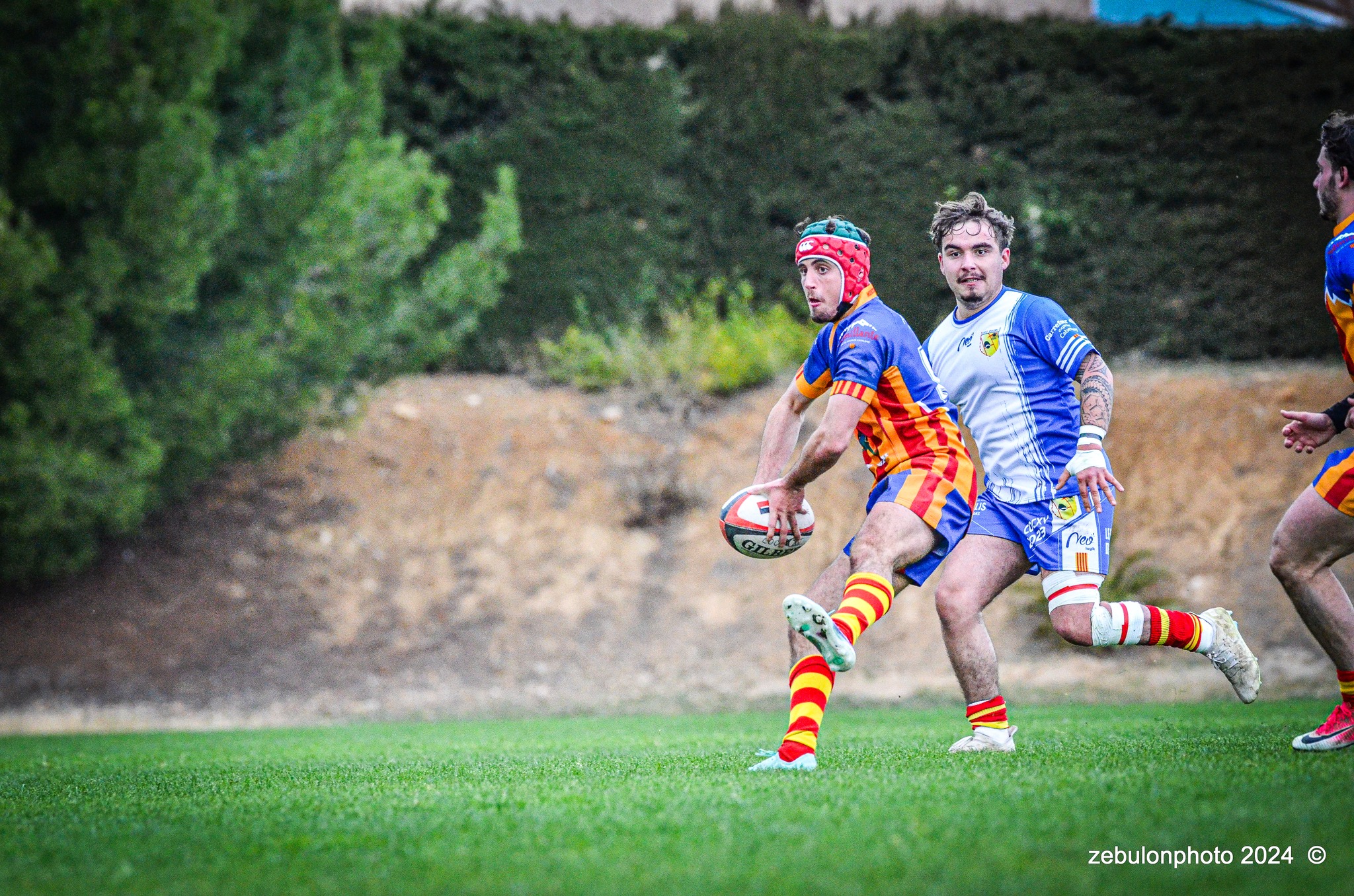  Cabestany Olympique XV - Rugby Athlétique Cerdagne Capcir - Rugby - Ligue Occitanie - Cabestany vs Cerdagne Capcir (#LO24CABRACC01) Photo by: Photo Zebulon | Siuxy Sports 2024-01-27